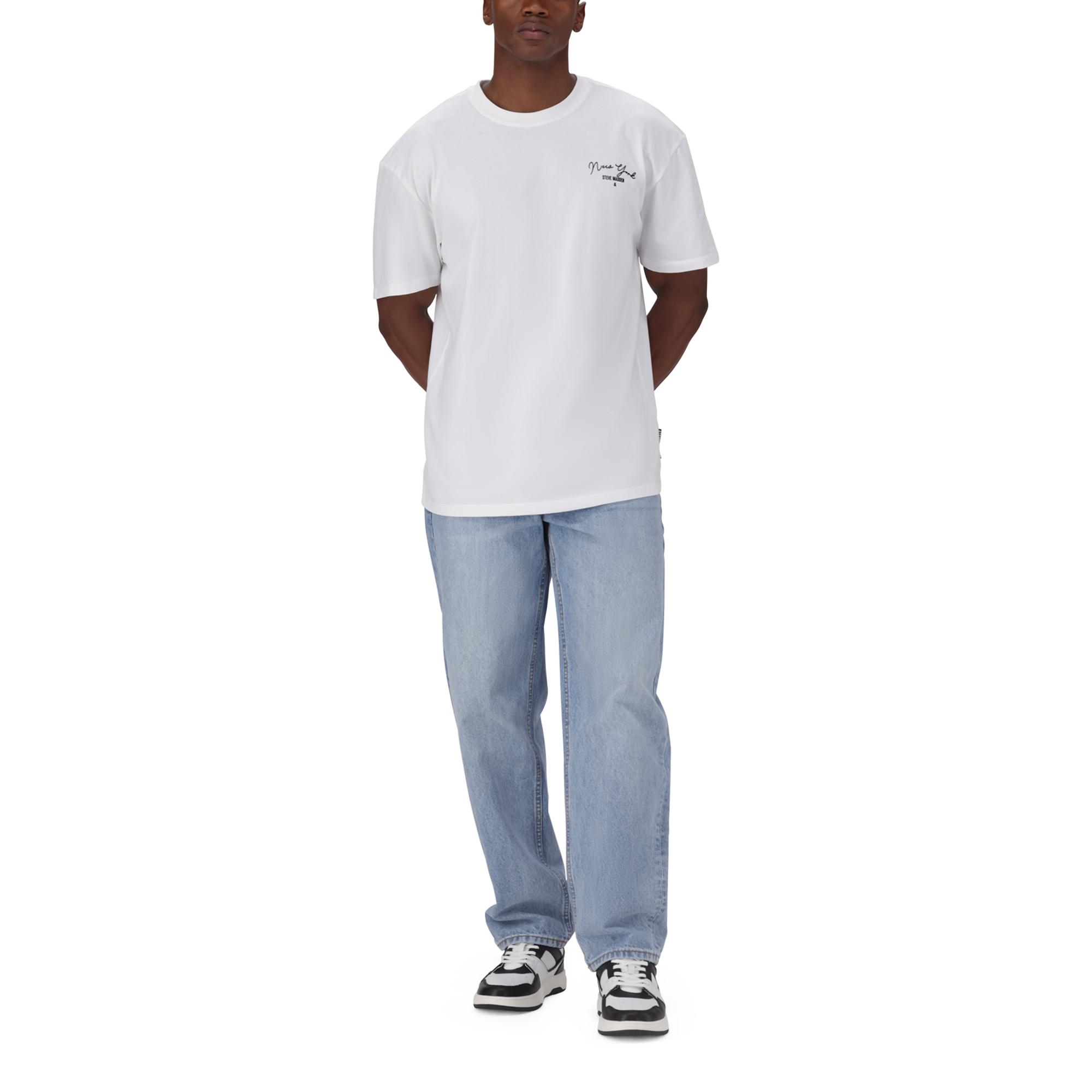 RYKER WHITE BOXY T-SHIRT