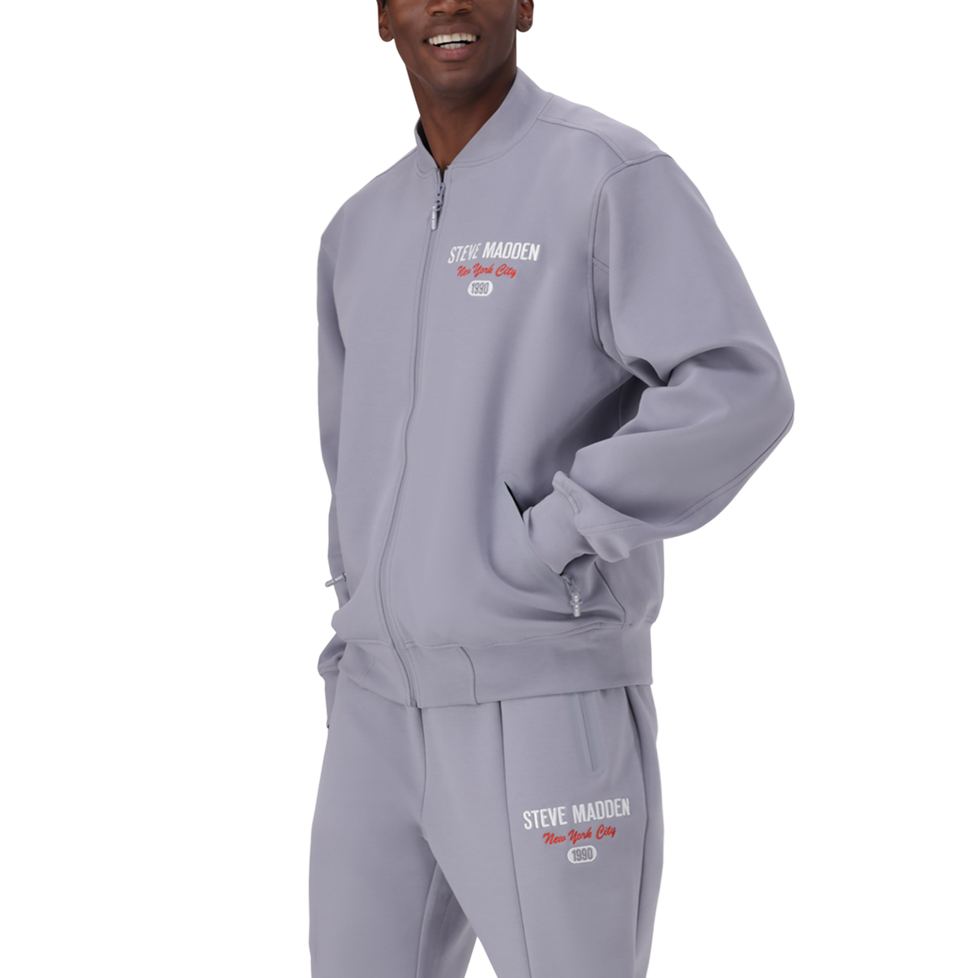 DREW GREY SCUBA ZIP THROUGH SWEAT