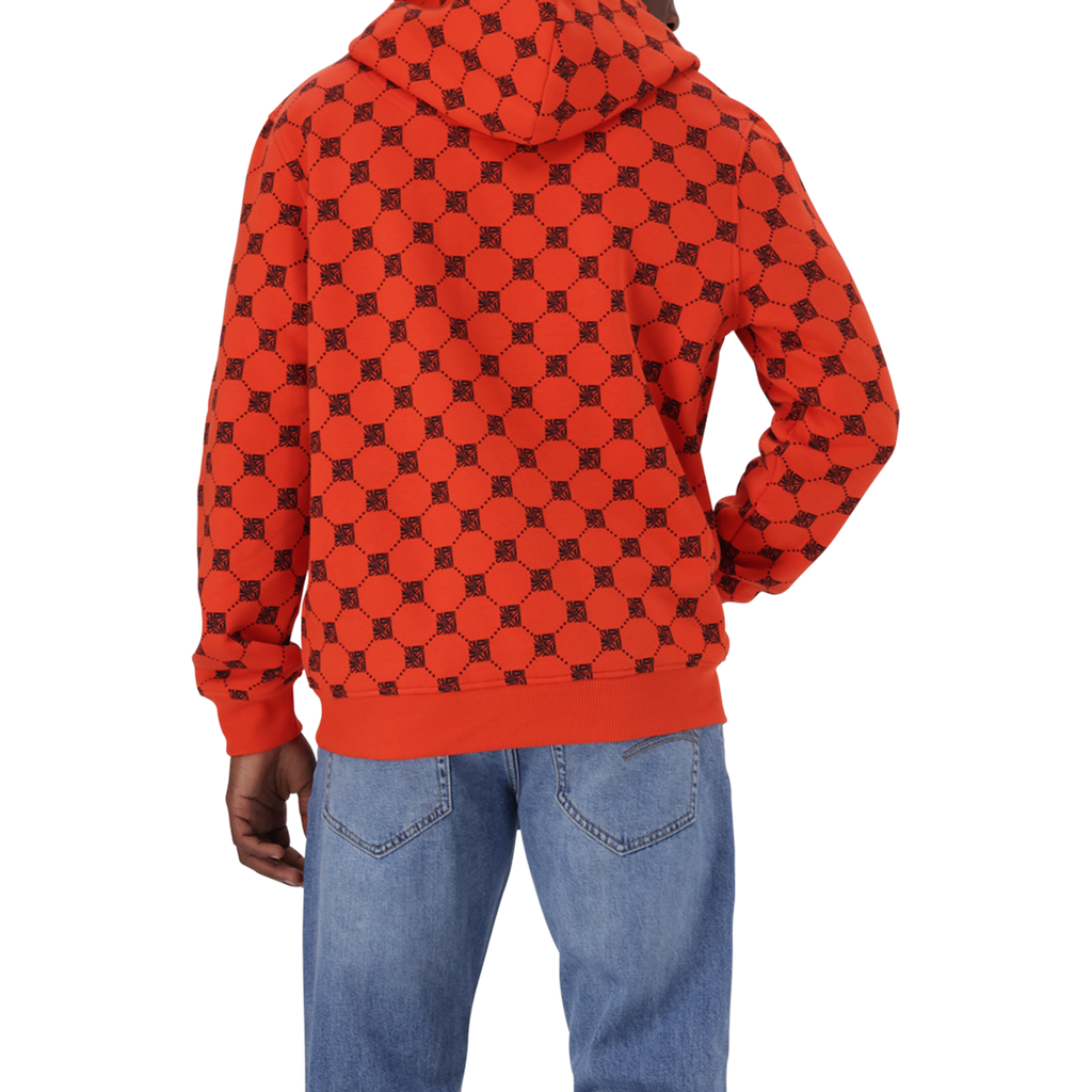 SOREN TANGERINE  FLEECE HOODY