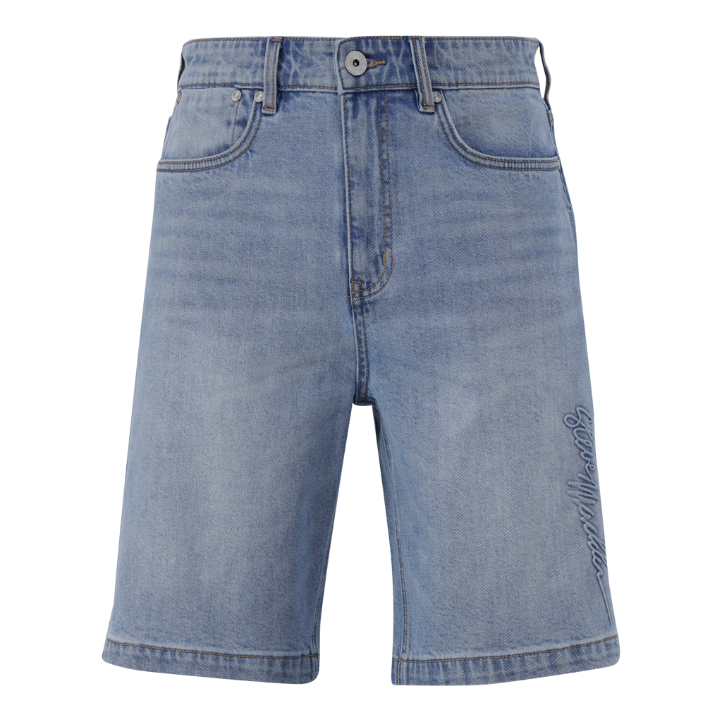 DEAN MID BLUE DENIM JORT
