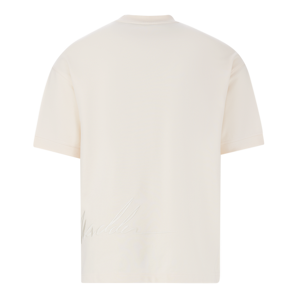 RUSH ECRU CREW NECK T-SHIRT