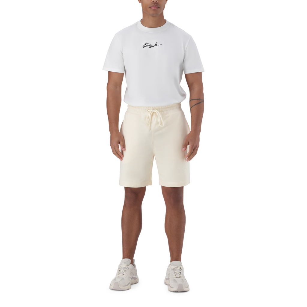 TOFE ECRU JOGGER SHORTS