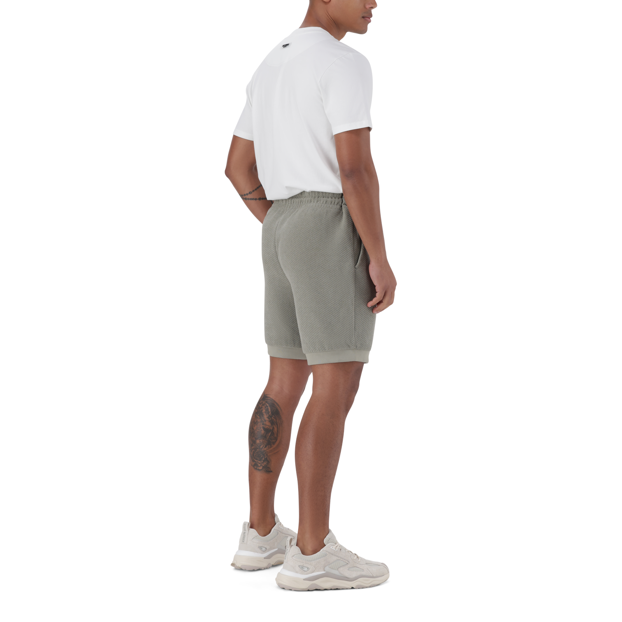 HARVEY SAGE CROCHET SHORTS