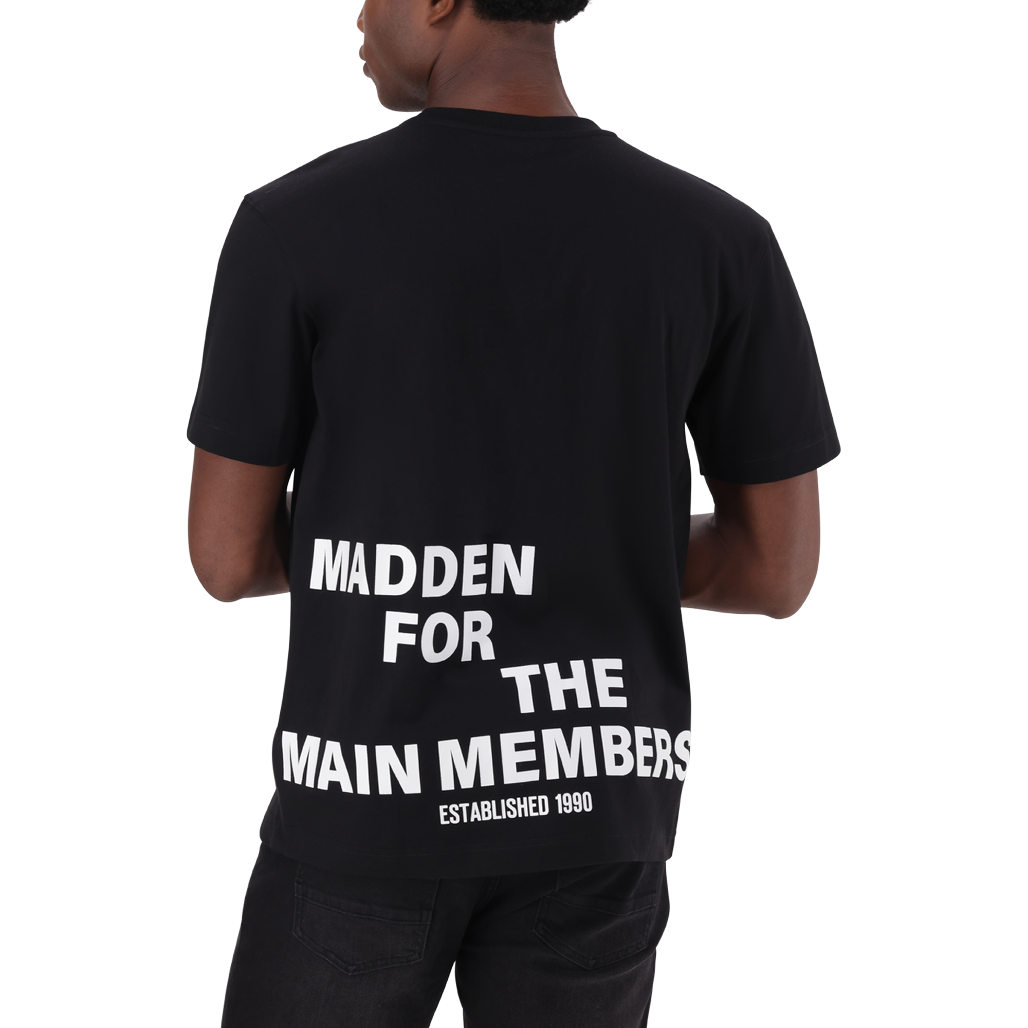 BAZ BLACK BOXY T-SHIRT