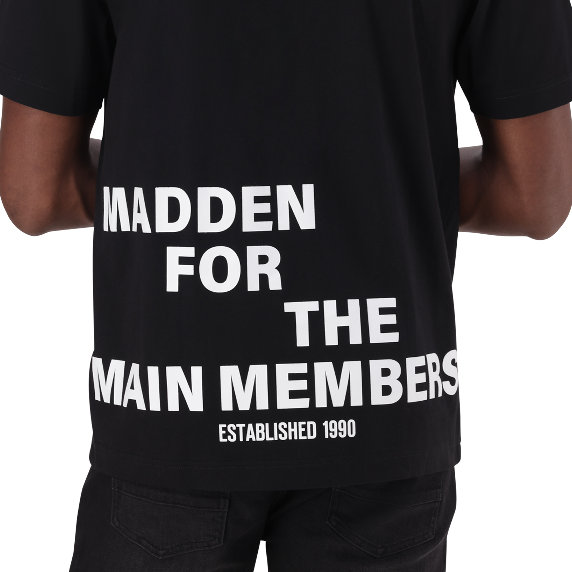 BAZ BLACK BOXY T-SHIRT