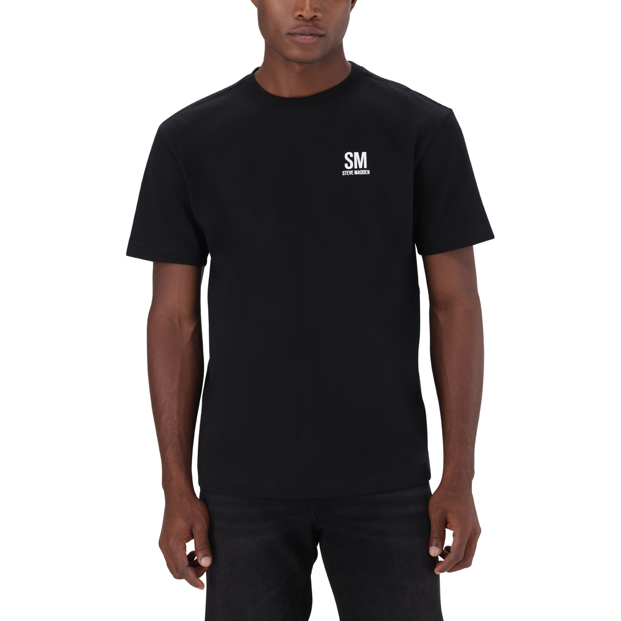 BAZ BLACK BOXY T-SHIRT