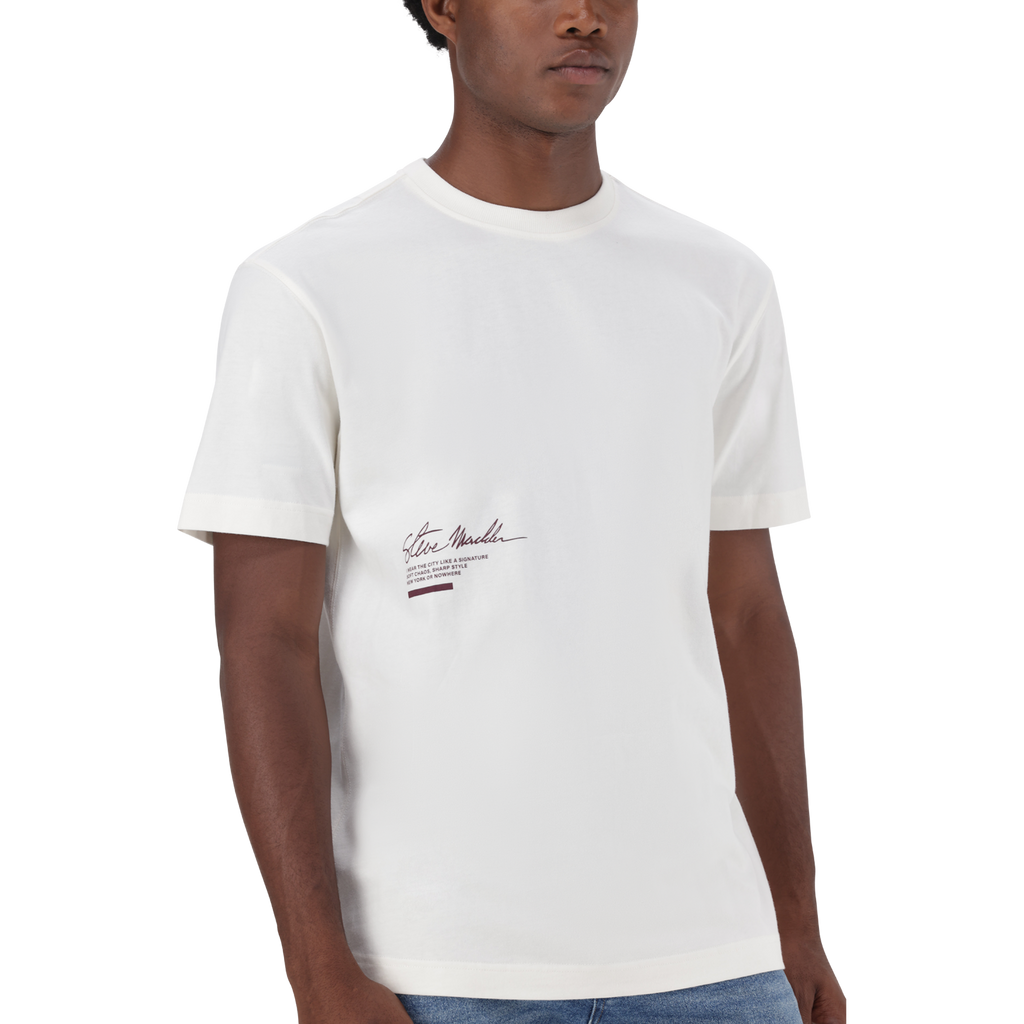 WYATT CREAM BOXY T-SHIRT