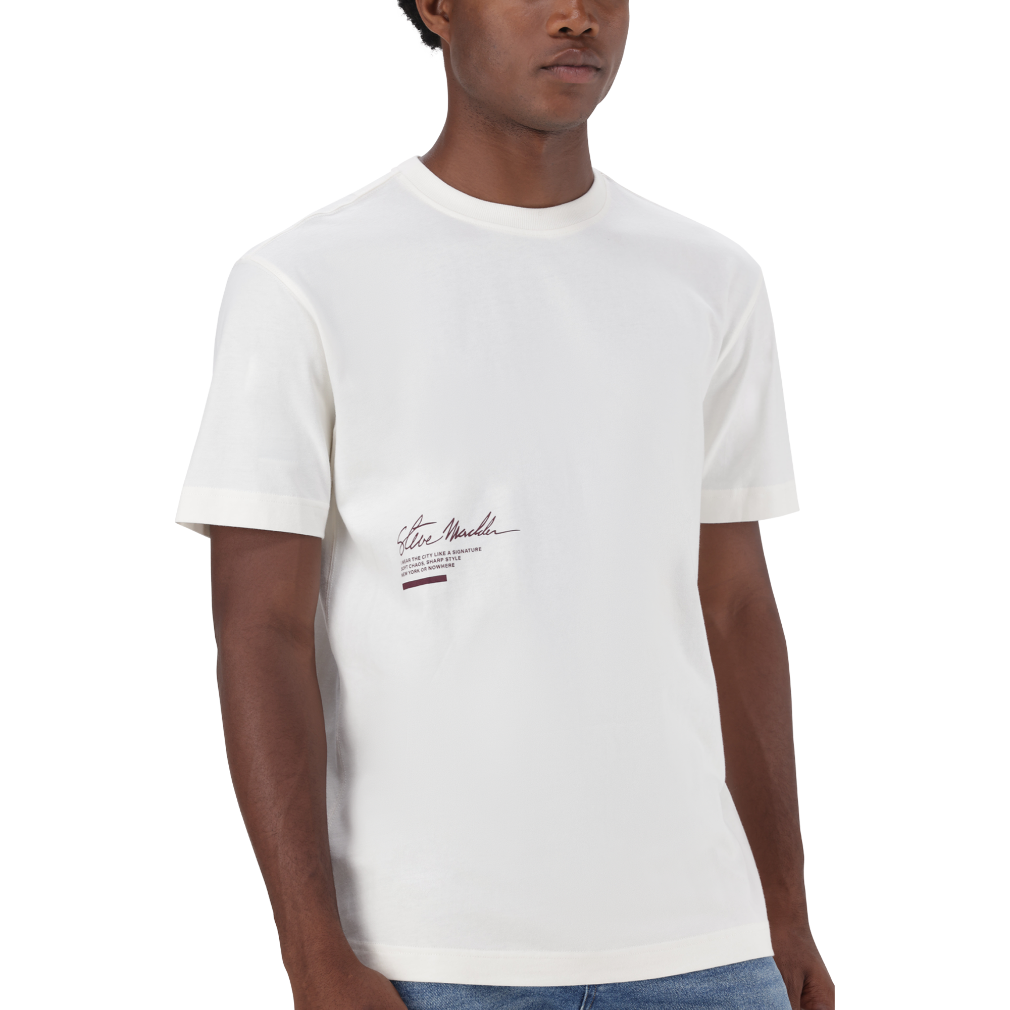 WYATT CREAM BOXY T-SHIRT
