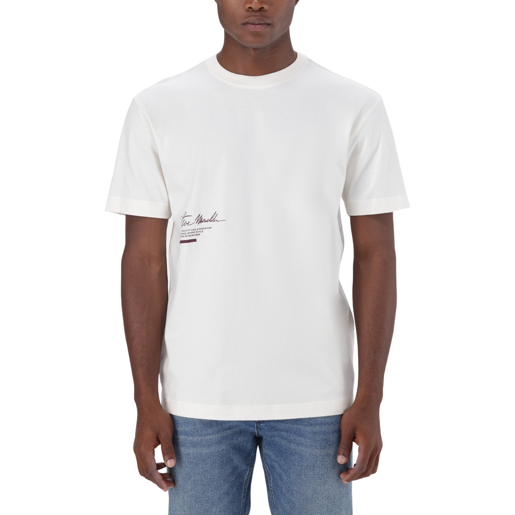 WYATT CREAM BOXY T-SHIRT