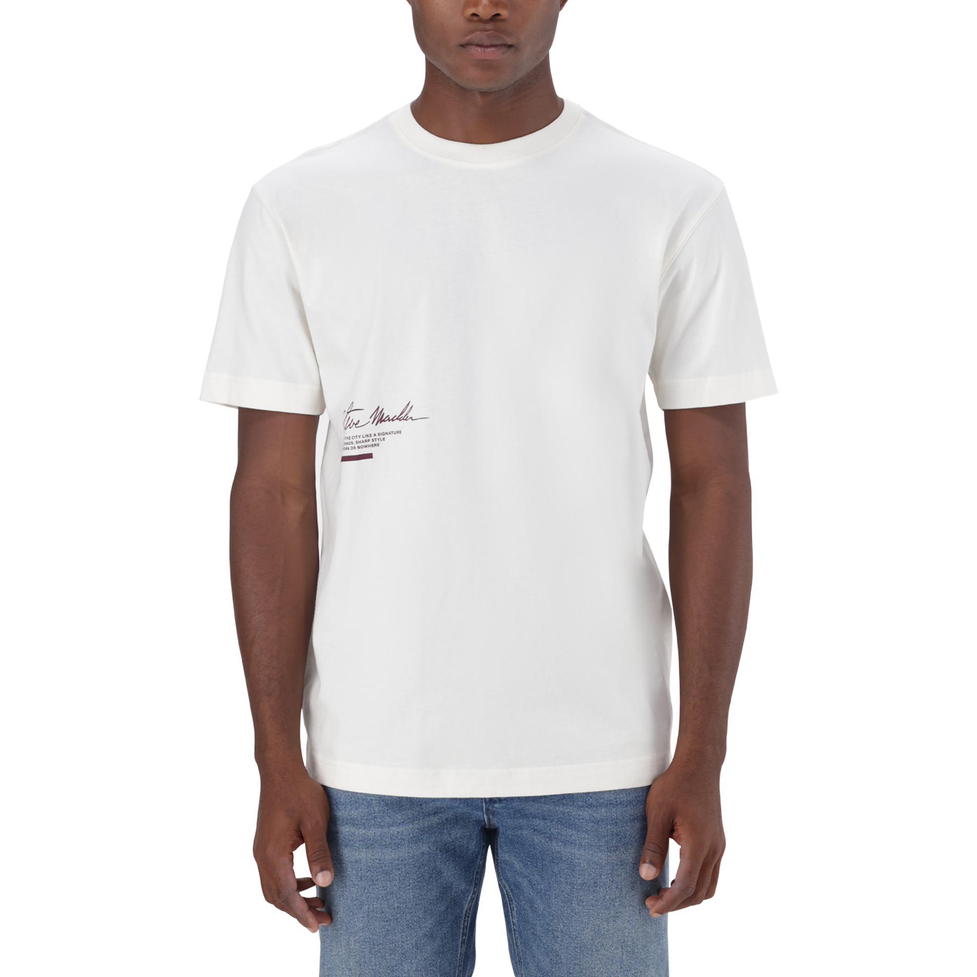 WYATT CREAM BOXY T-SHIRT