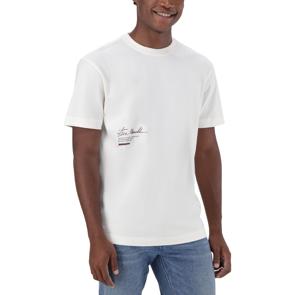 WYATT CREAM BOXY T-SHIRT