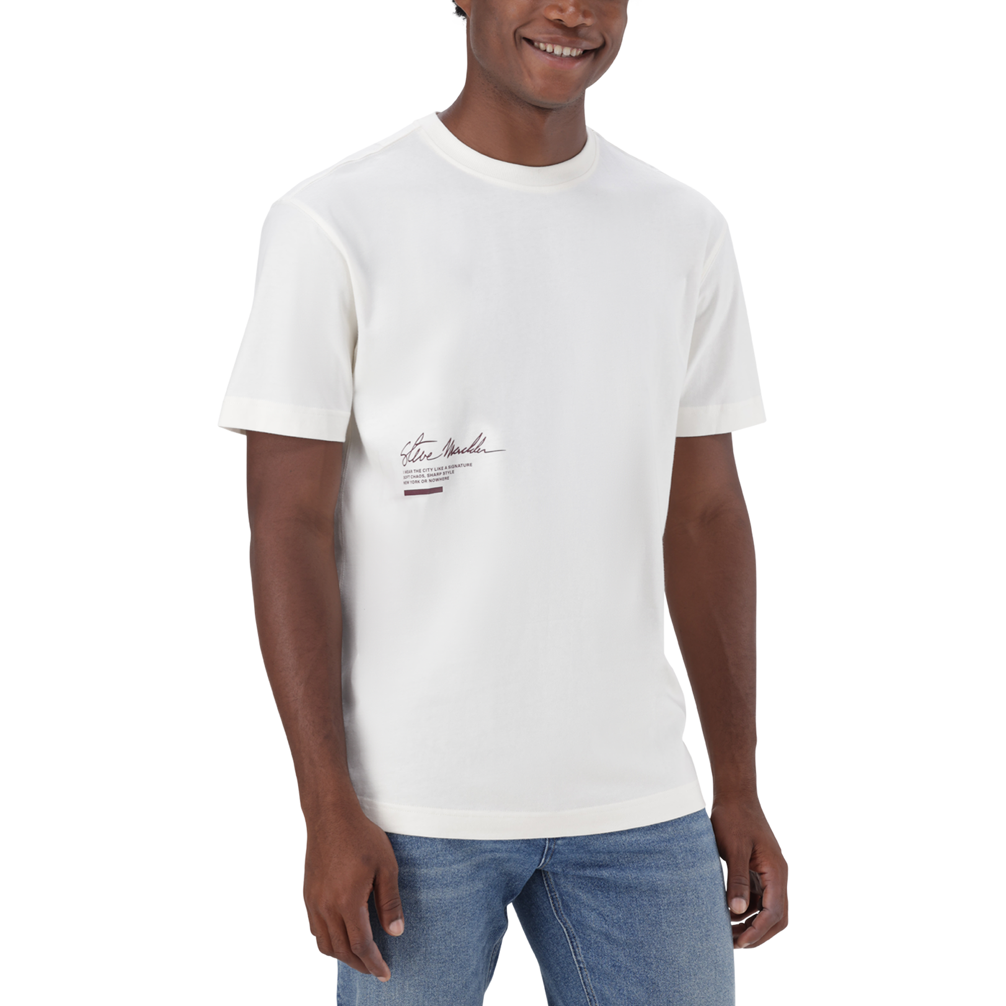 WYATT CREAM BOXY T-SHIRT