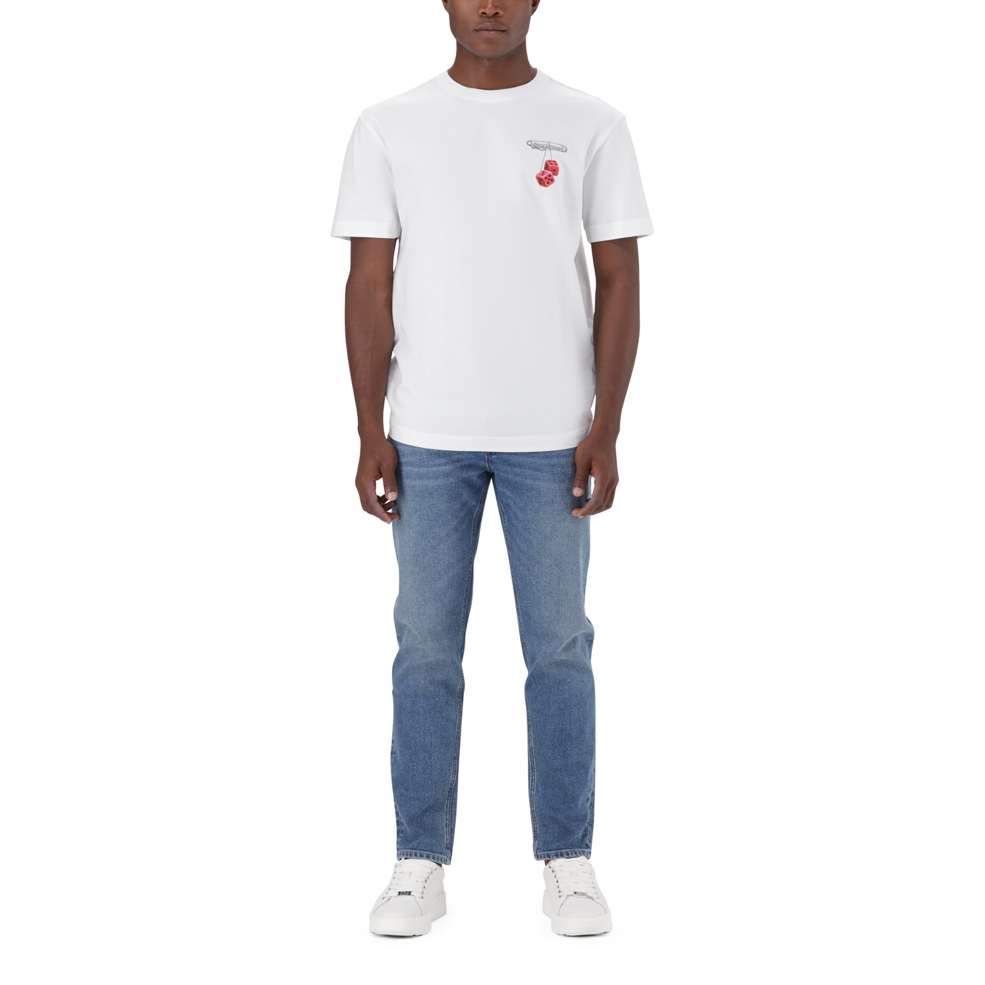AUSTIN WHITE BOXY T-SHIRT