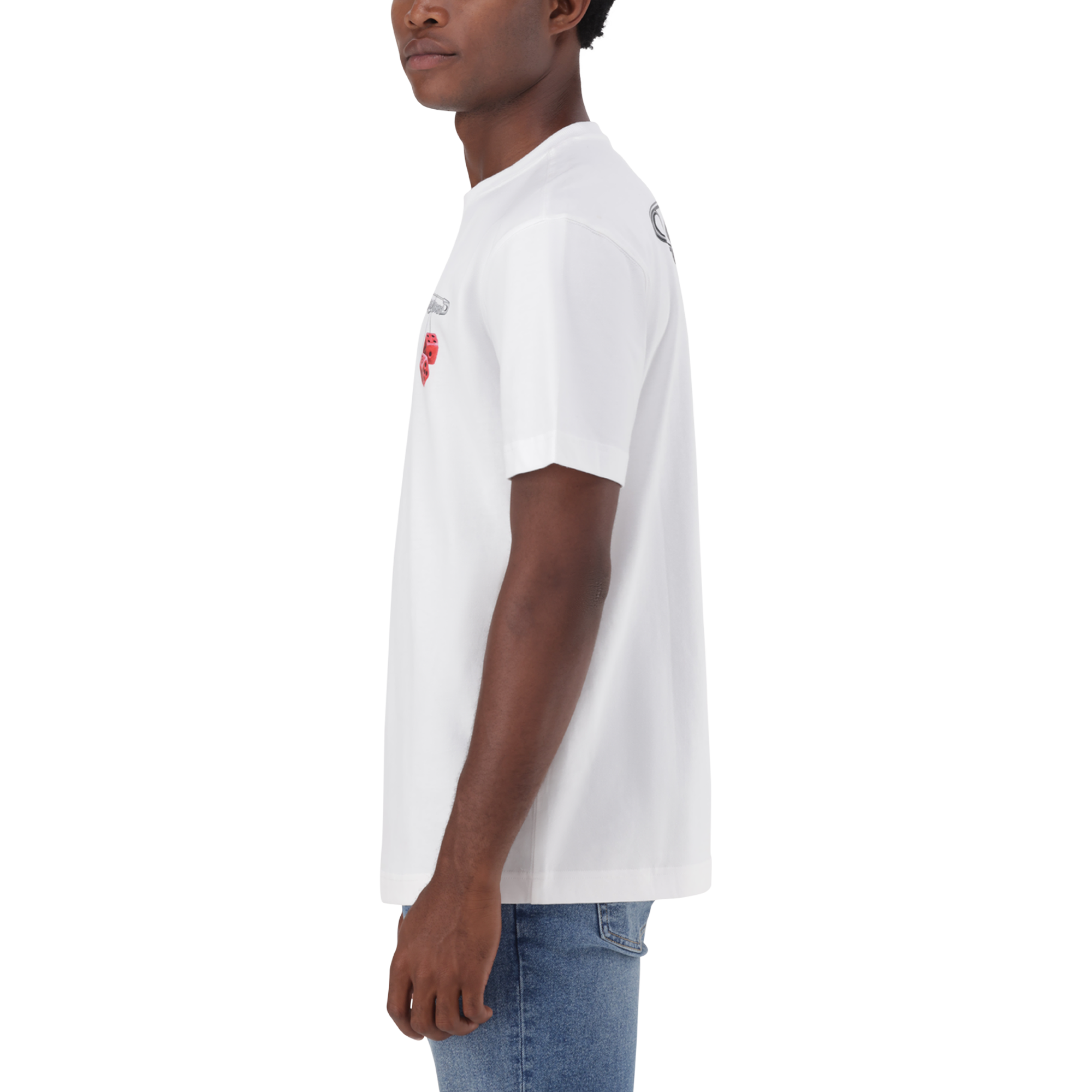 AUSTIN WHITE BOXY T-SHIRT