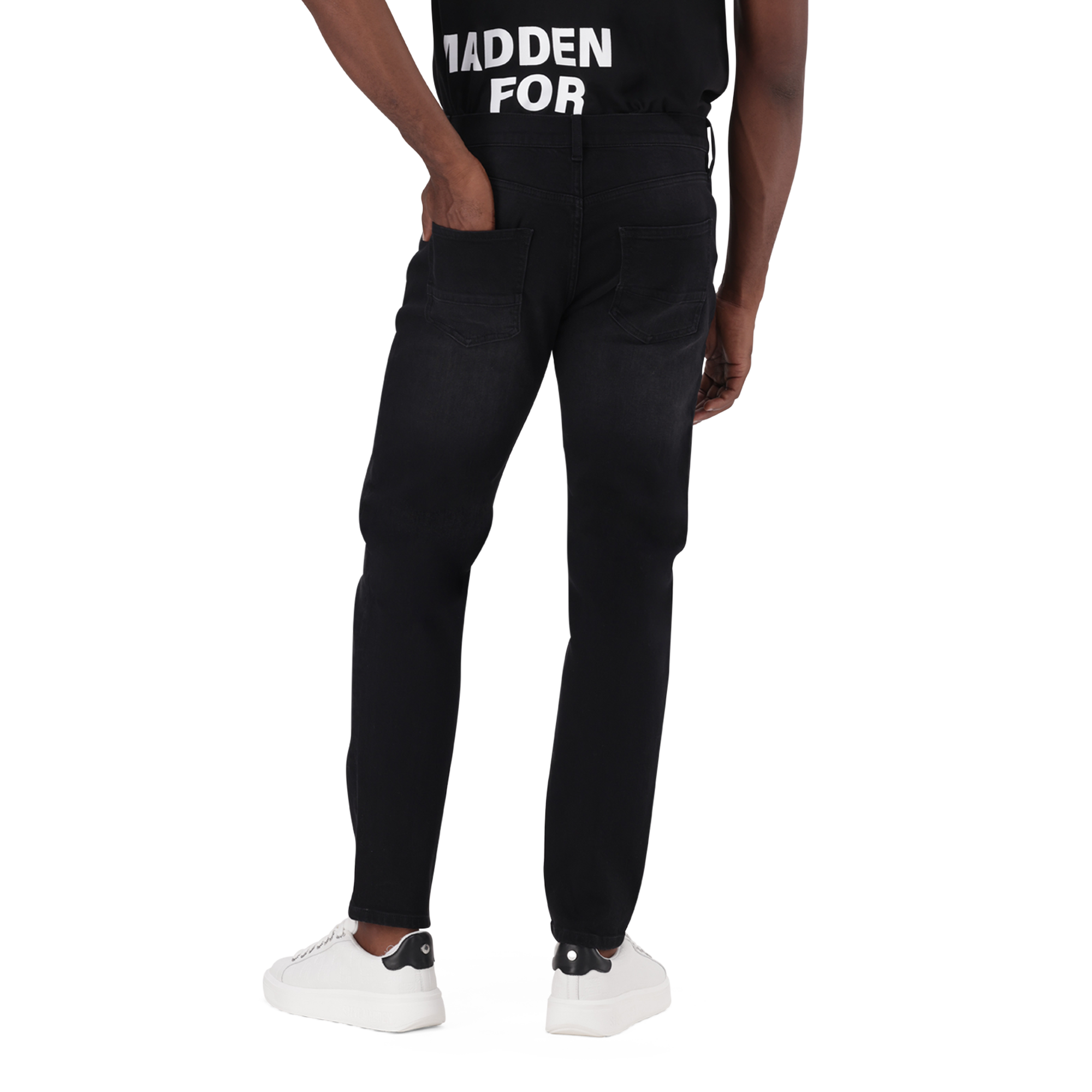 SLADE BLACK SLIM BLACK WASHED