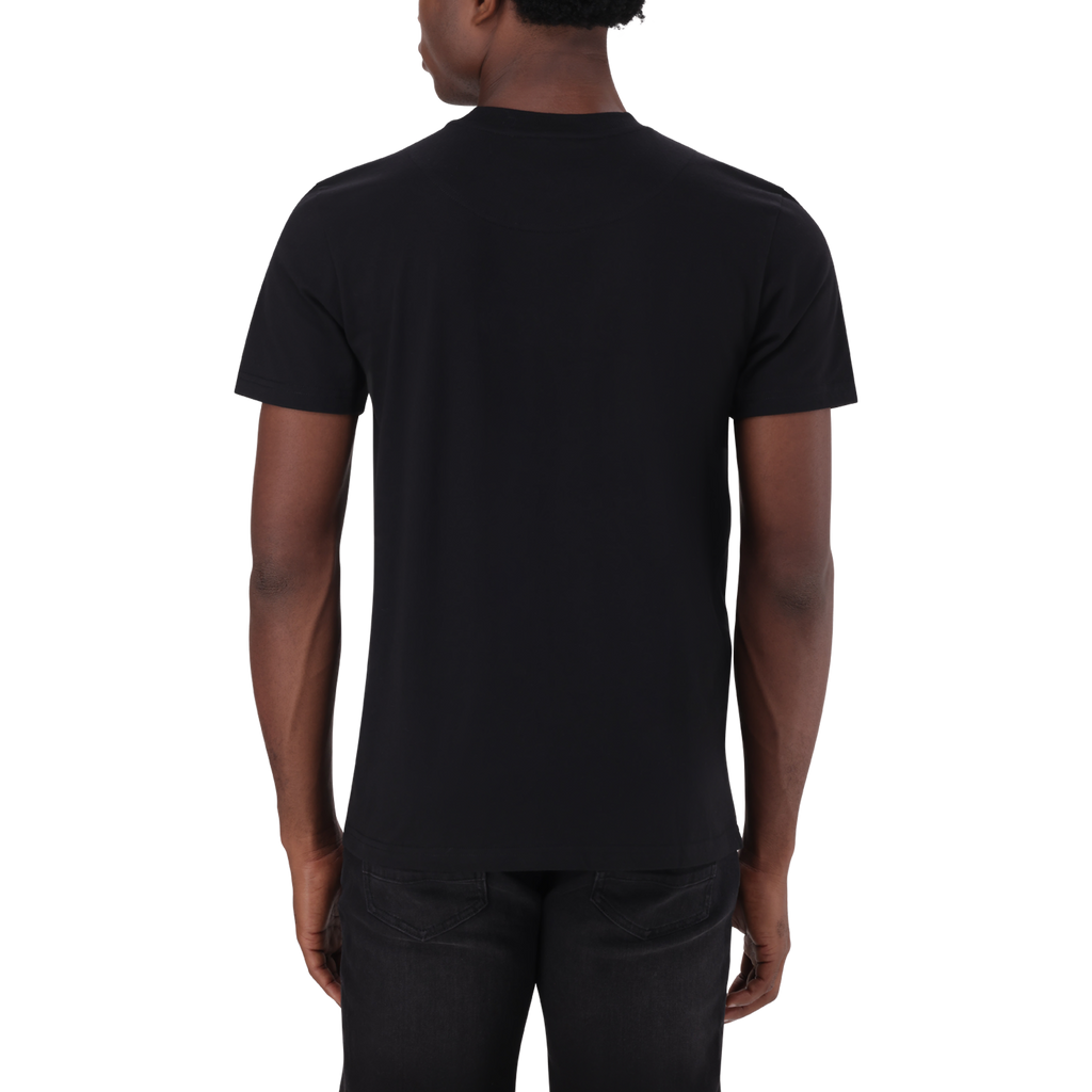 JENS BLACK REGULAR T-SHIRT
