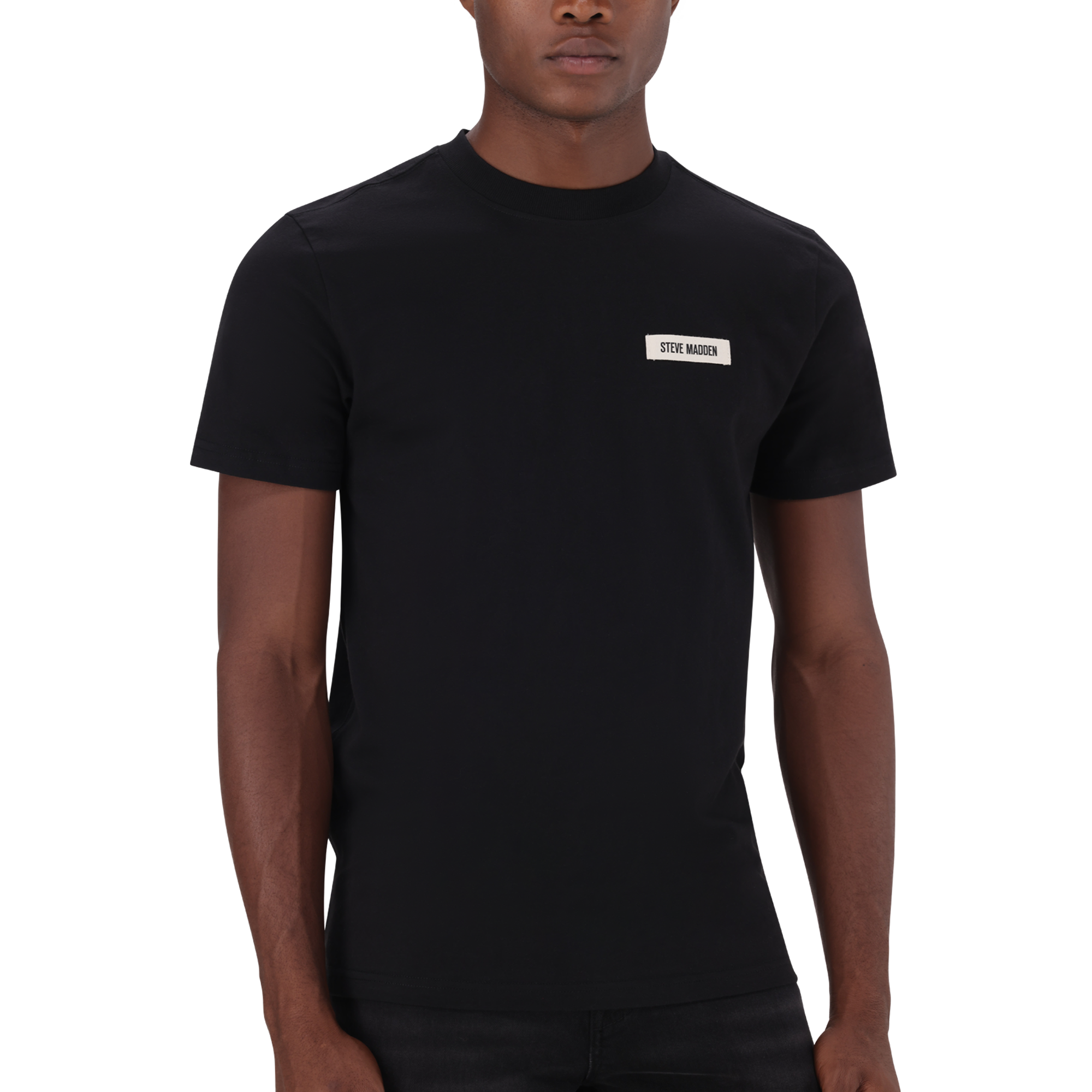 JENS BLACK REGULAR T-SHIRT