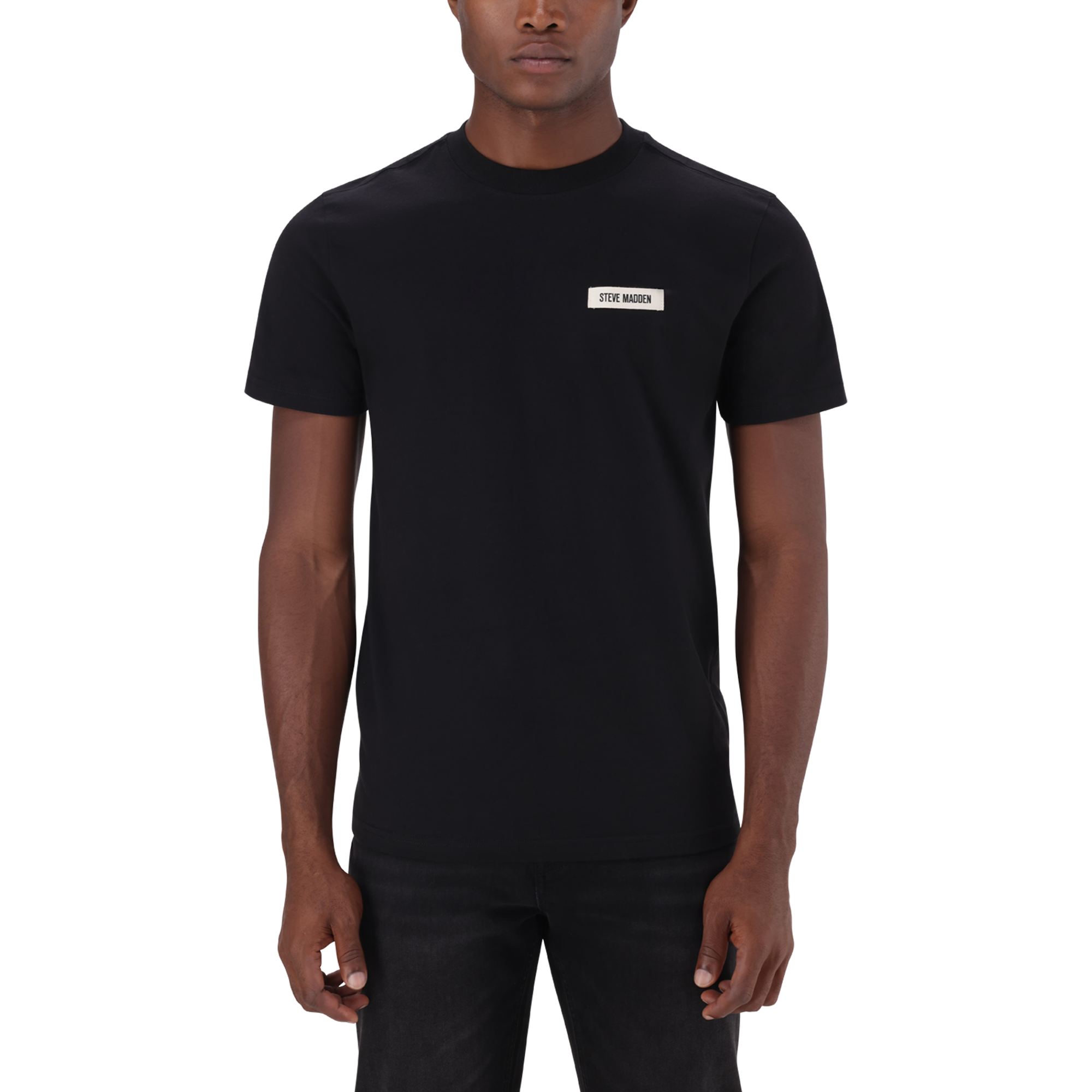 JENS BLACK REGULAR T-SHIRT