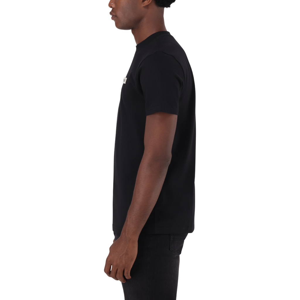 JENS BLACK REGULAR T-SHIRT