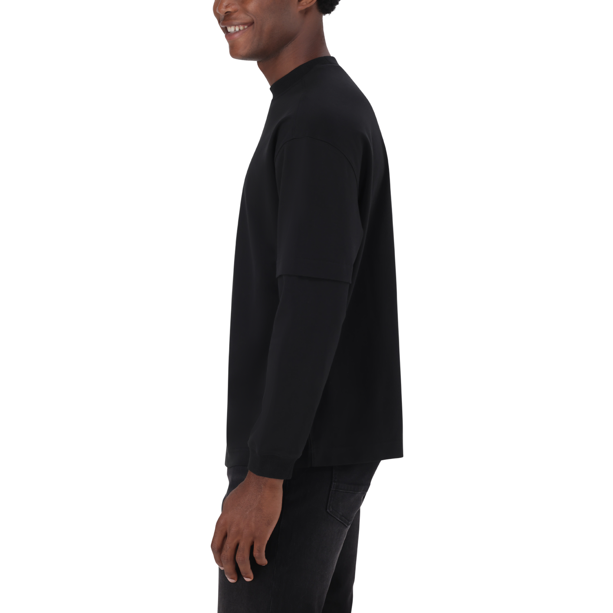 LOKI BLACK LONGSLEEVE T-SHIRT