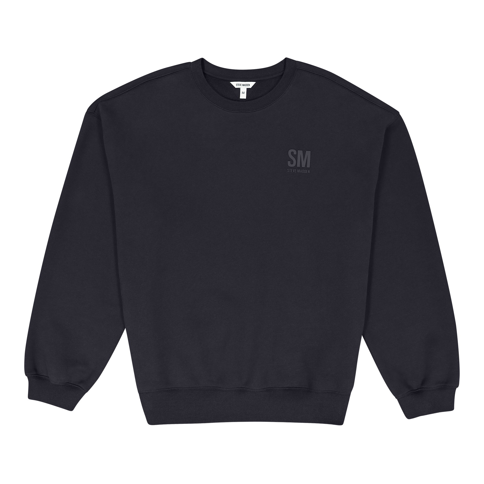 REIGN CHARCOAL RELAXED CREW NECK SWEAT