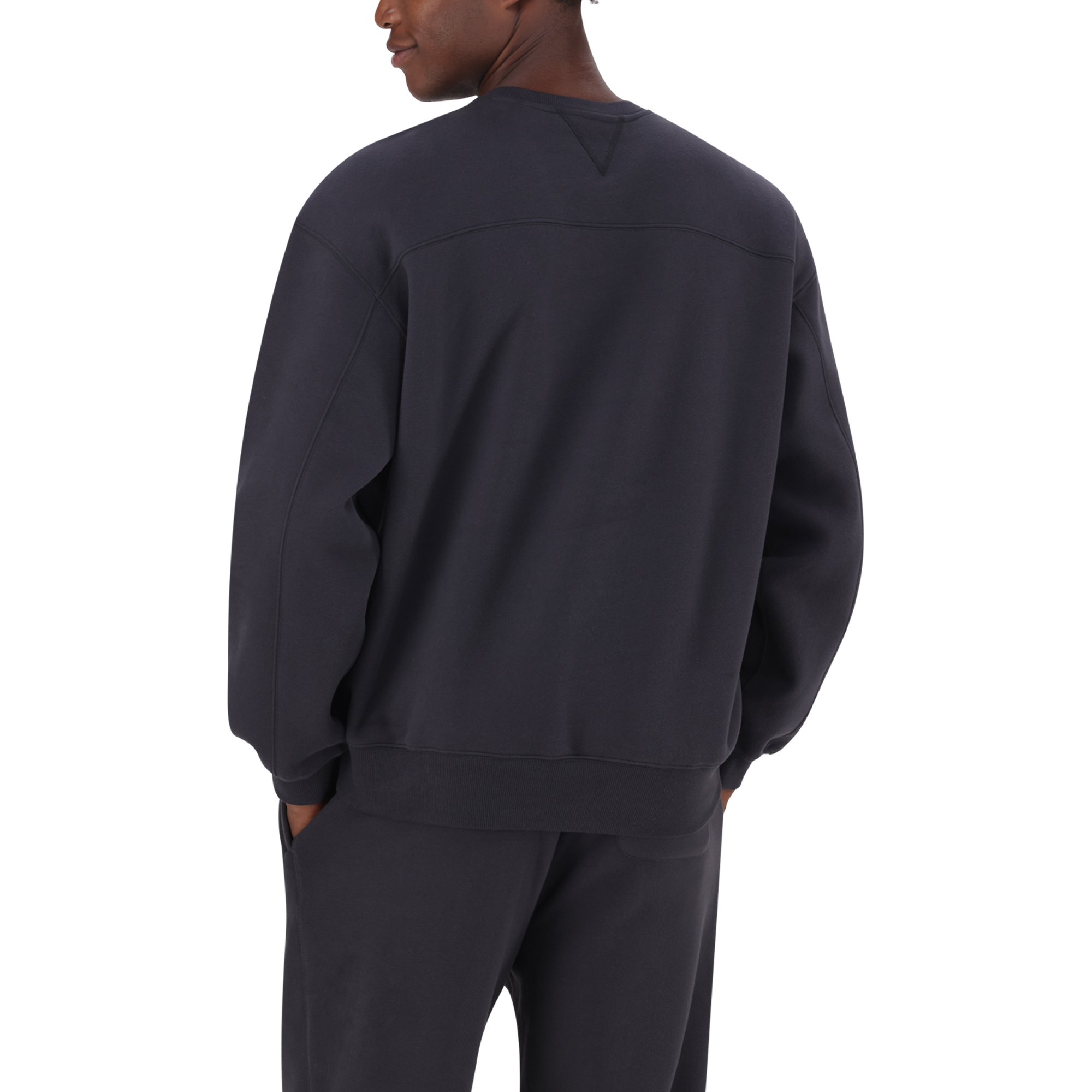 REIGN CHARCOAL RELAXED CREW NECK SWEAT
