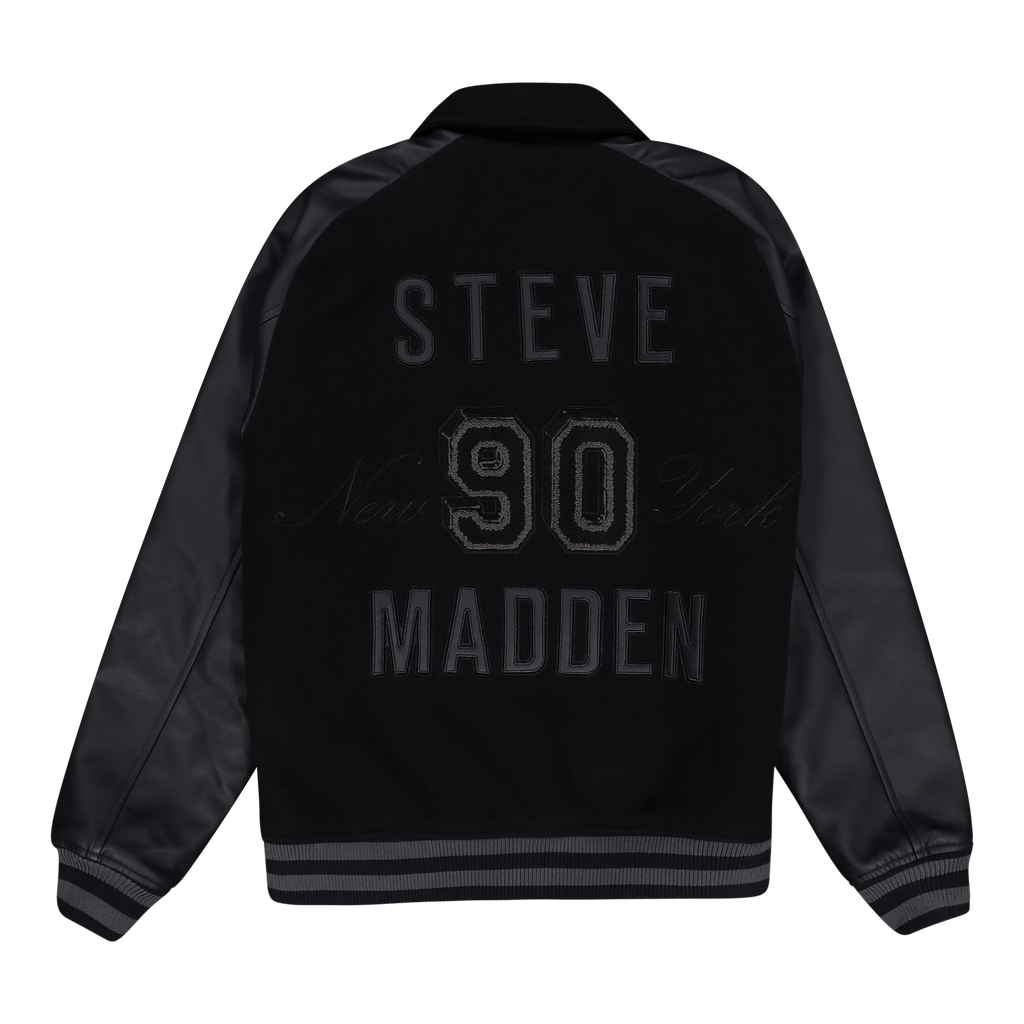 BRIGGS BLACK BASEBALL JACKET