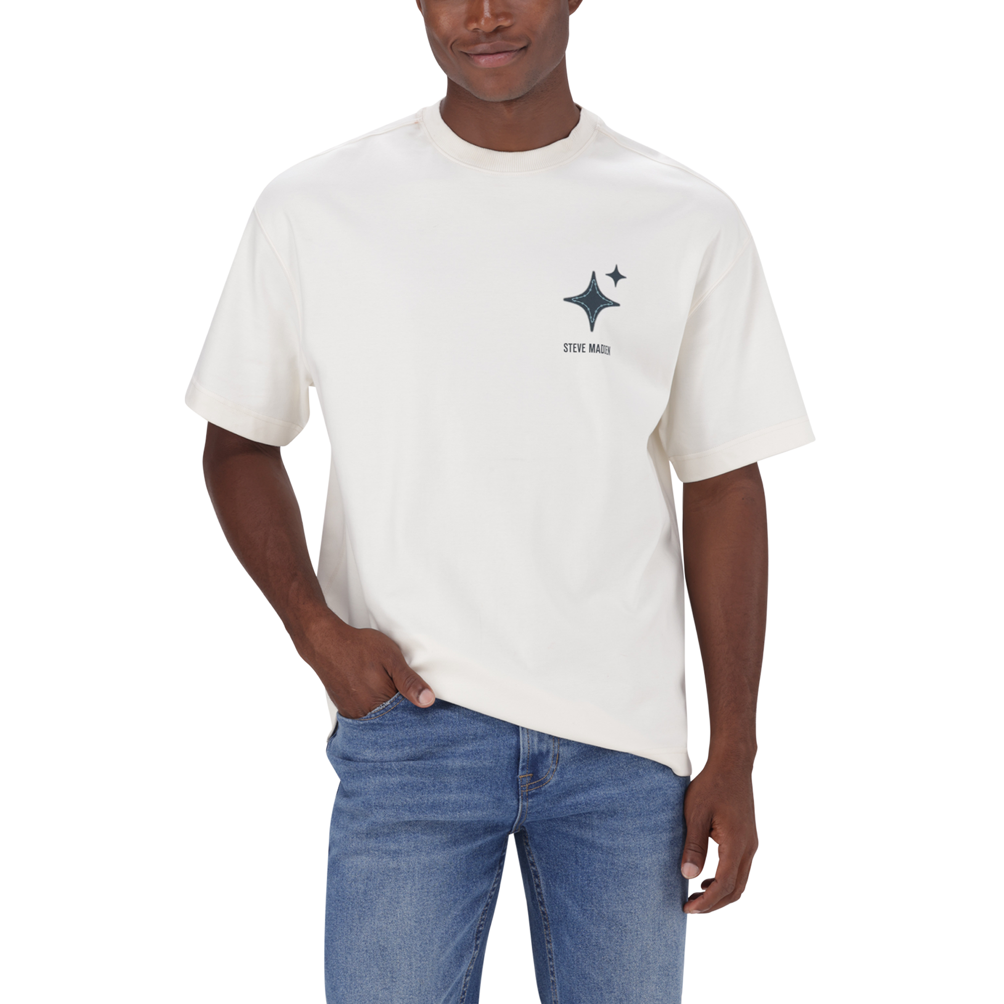ORI CREAM OVERSIZED T-SHIRT