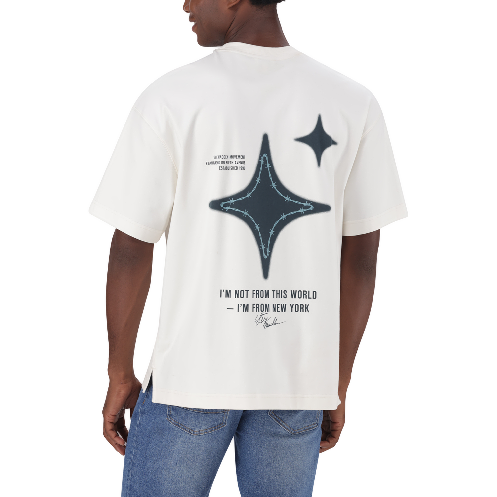 ORI CREAM OVERSIZED T-SHIRT