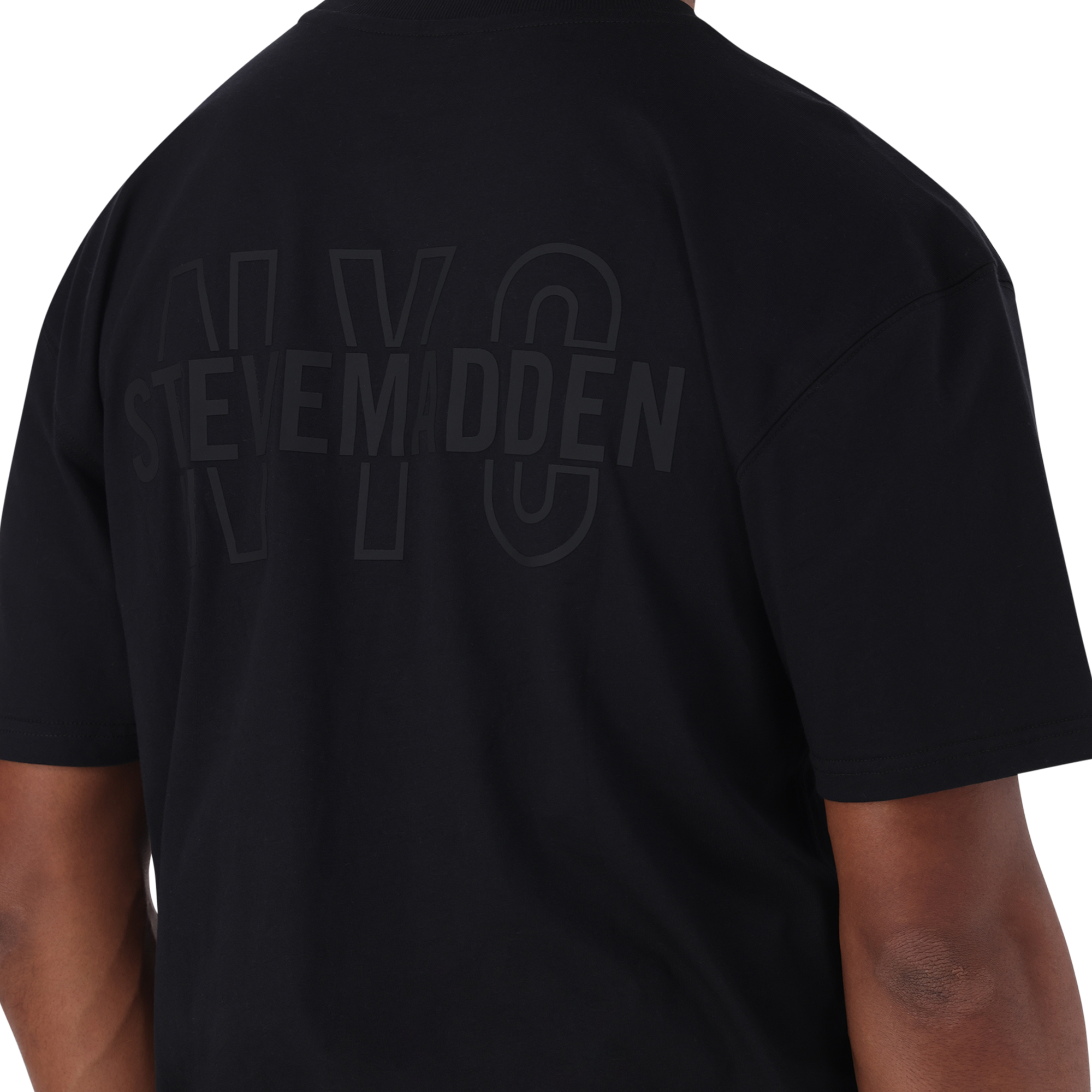 GRAYSON BLACK BOXY LOGO T-SHIRT