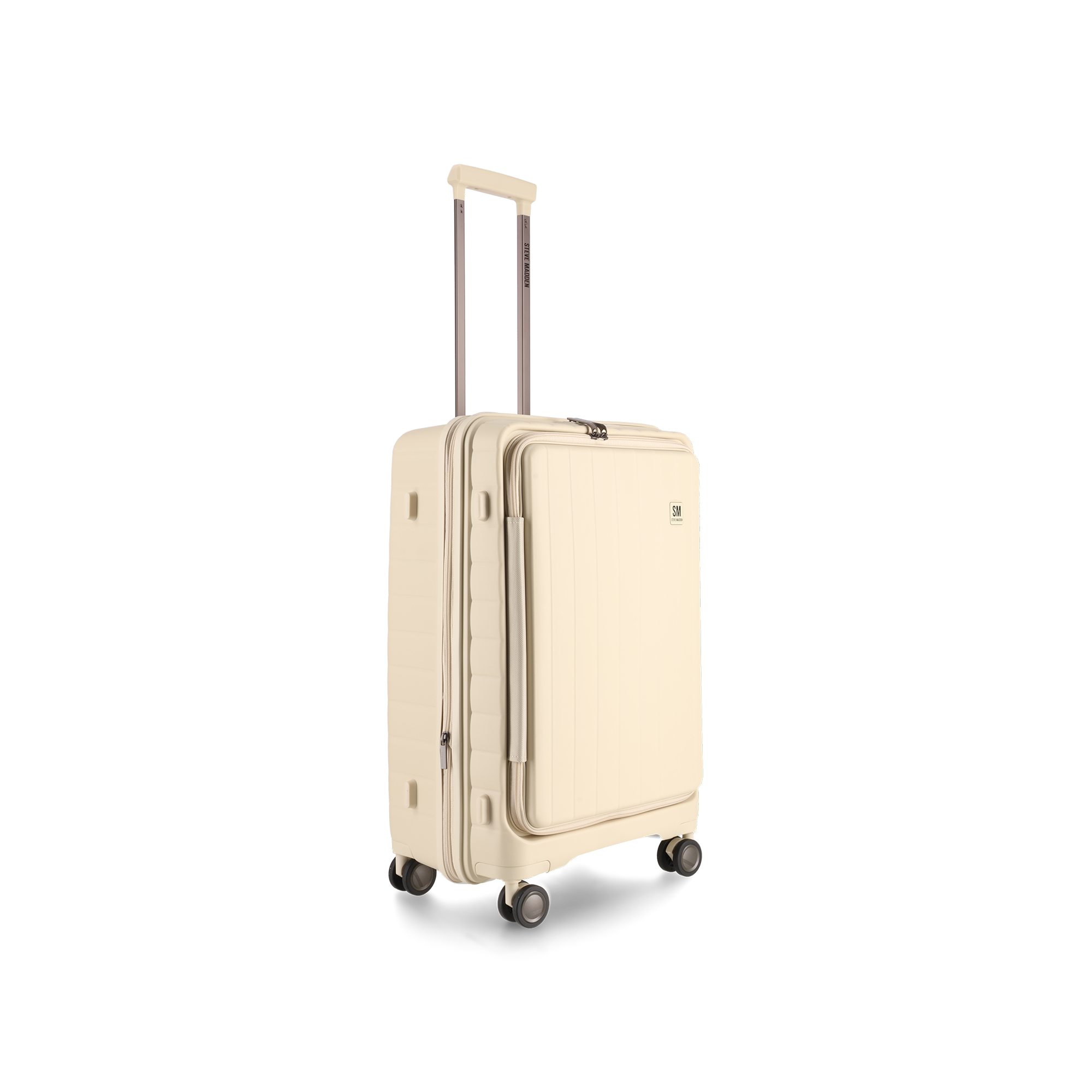 MANHATTAN JET SET CREAM LUGGAGE SET OF 3 TRAVEL CASES