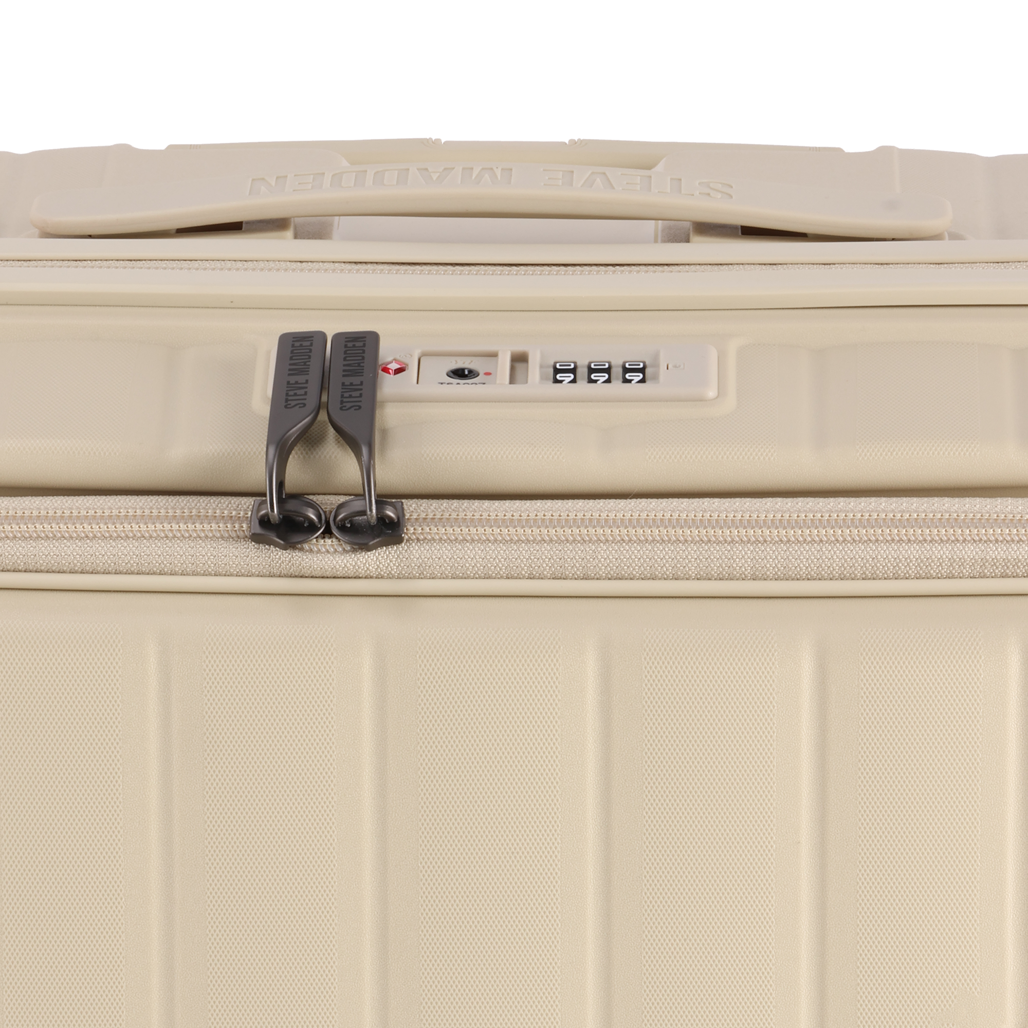 MANHATTAN JET SET CREAM LUGGAGE SET OF 3 TRAVEL CASES