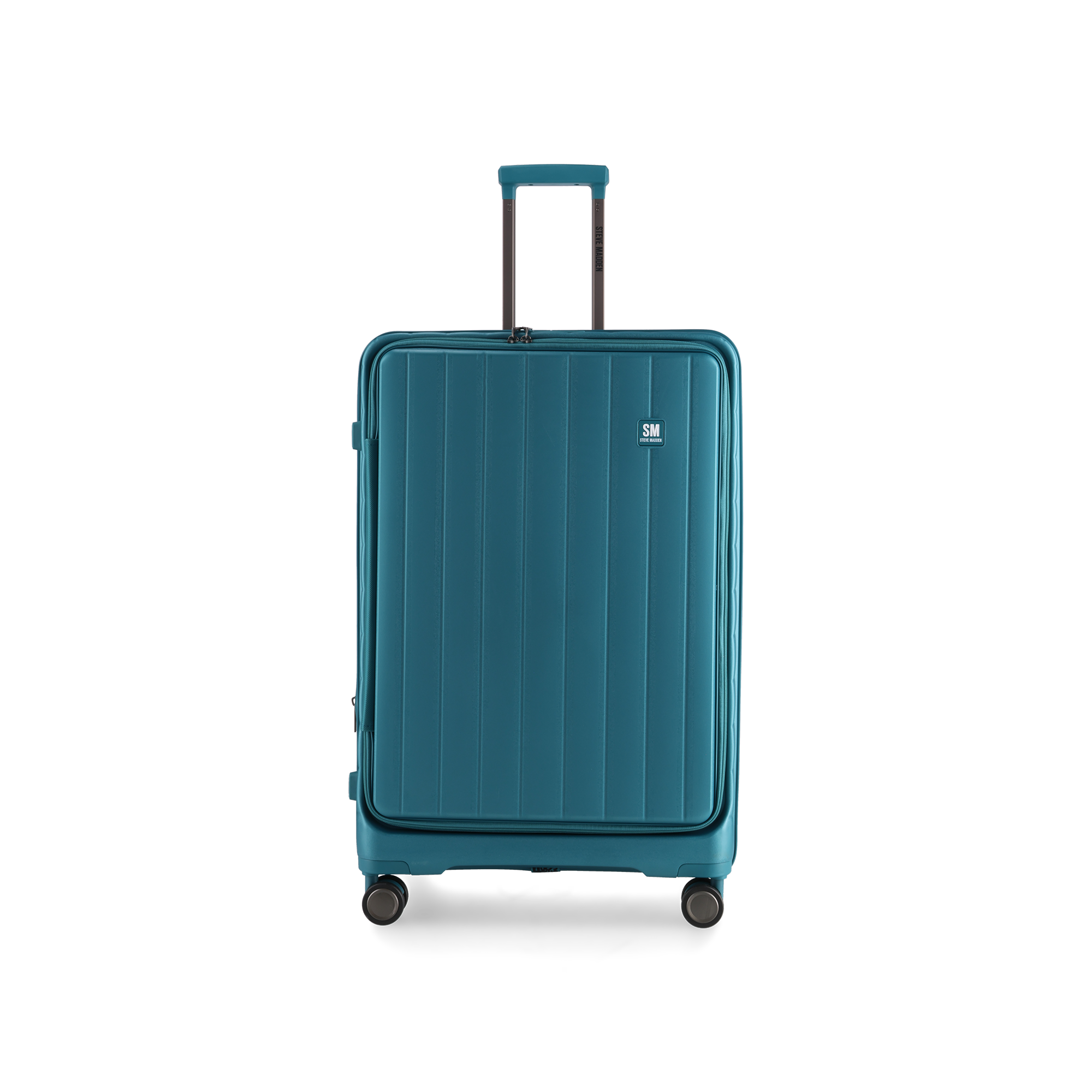 MANHATTAN JET SET TEAL BLUE LUGGAGE SET OF 3 TRAVEL CASES