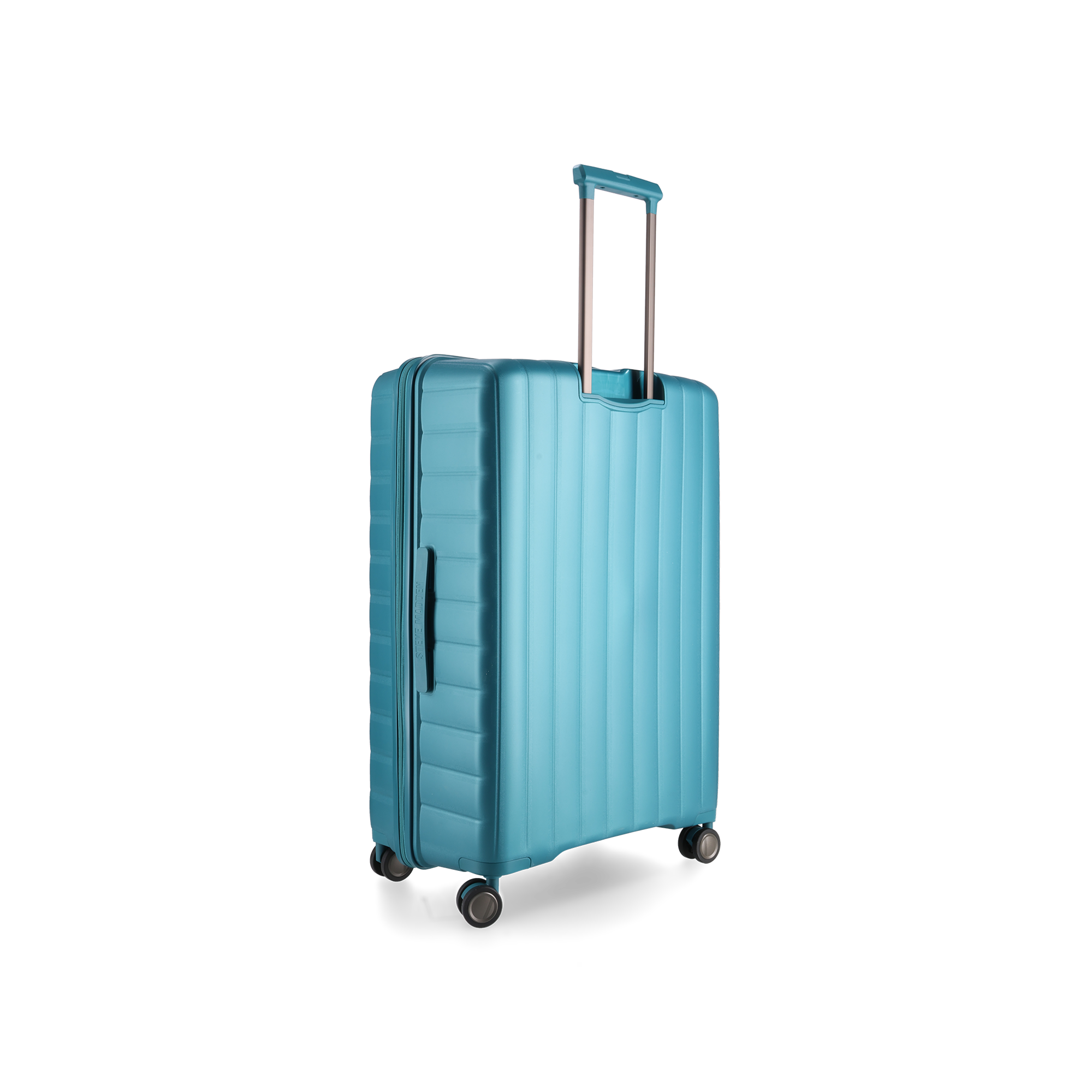 MANHATTAN JET SET TEAL BLUE LUGGAGE SET OF 3 TRAVEL CASES