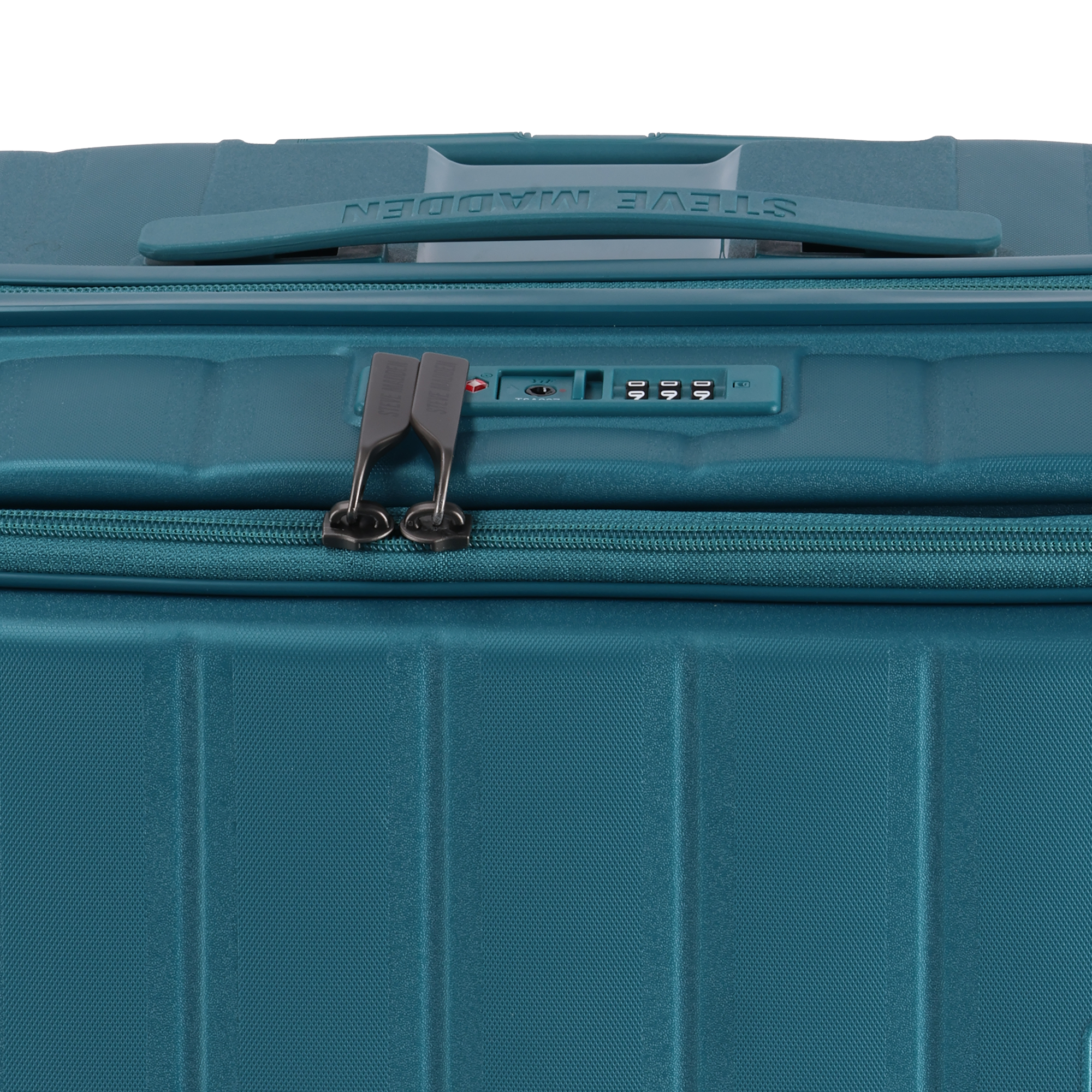 MANHATTAN JET SET TEAL BLUE LUGGAGE SET OF 3 TRAVEL CASES