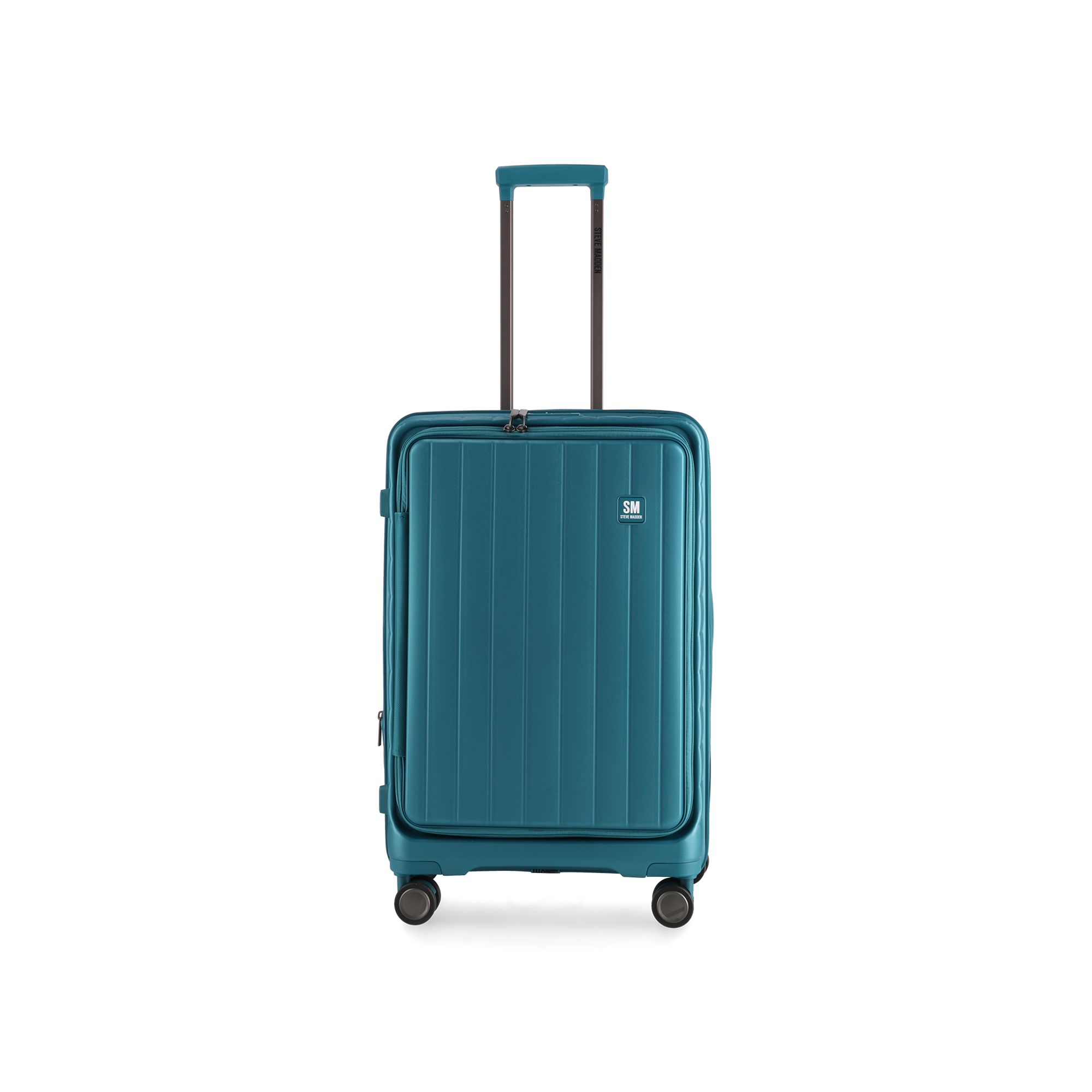 MANHATTAN JET SET TEAL BLUE LUGGAGE SET OF 3 TRAVEL CASES