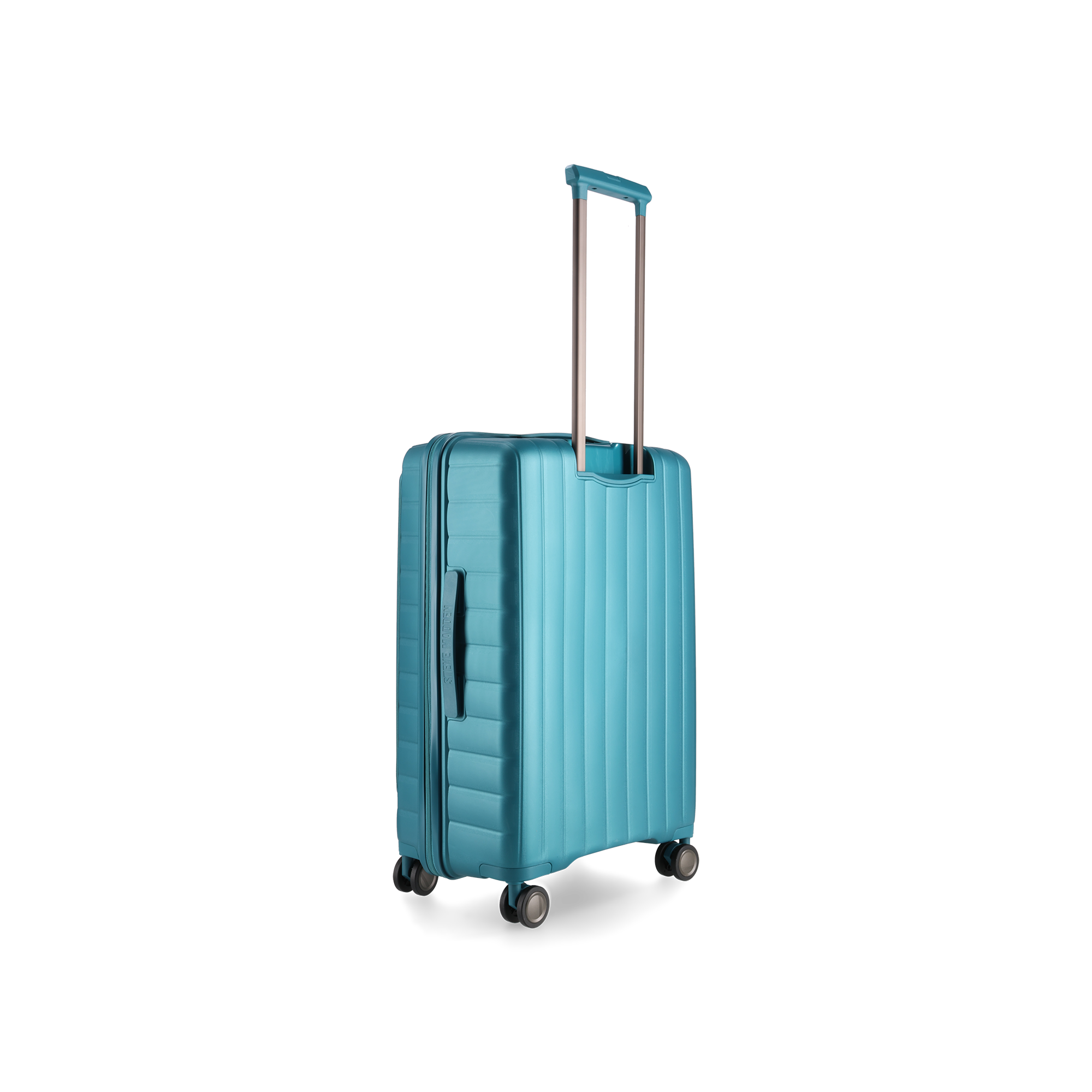 MANHATTAN JET SET TEAL BLUE LUGGAGE SET OF 3 TRAVEL CASES