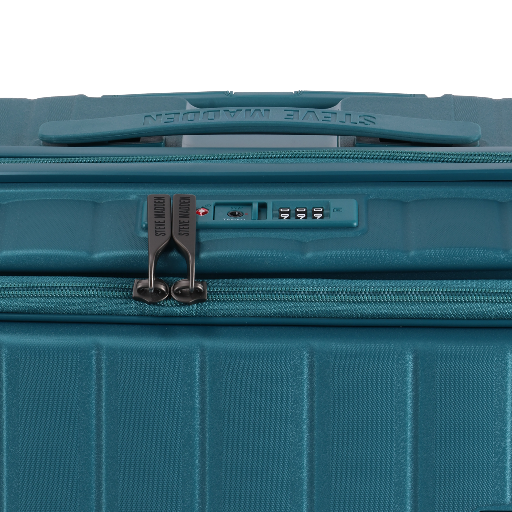 MANHATTAN JET SET TEAL BLUE LUGGAGE SET OF 3 TRAVEL CASES