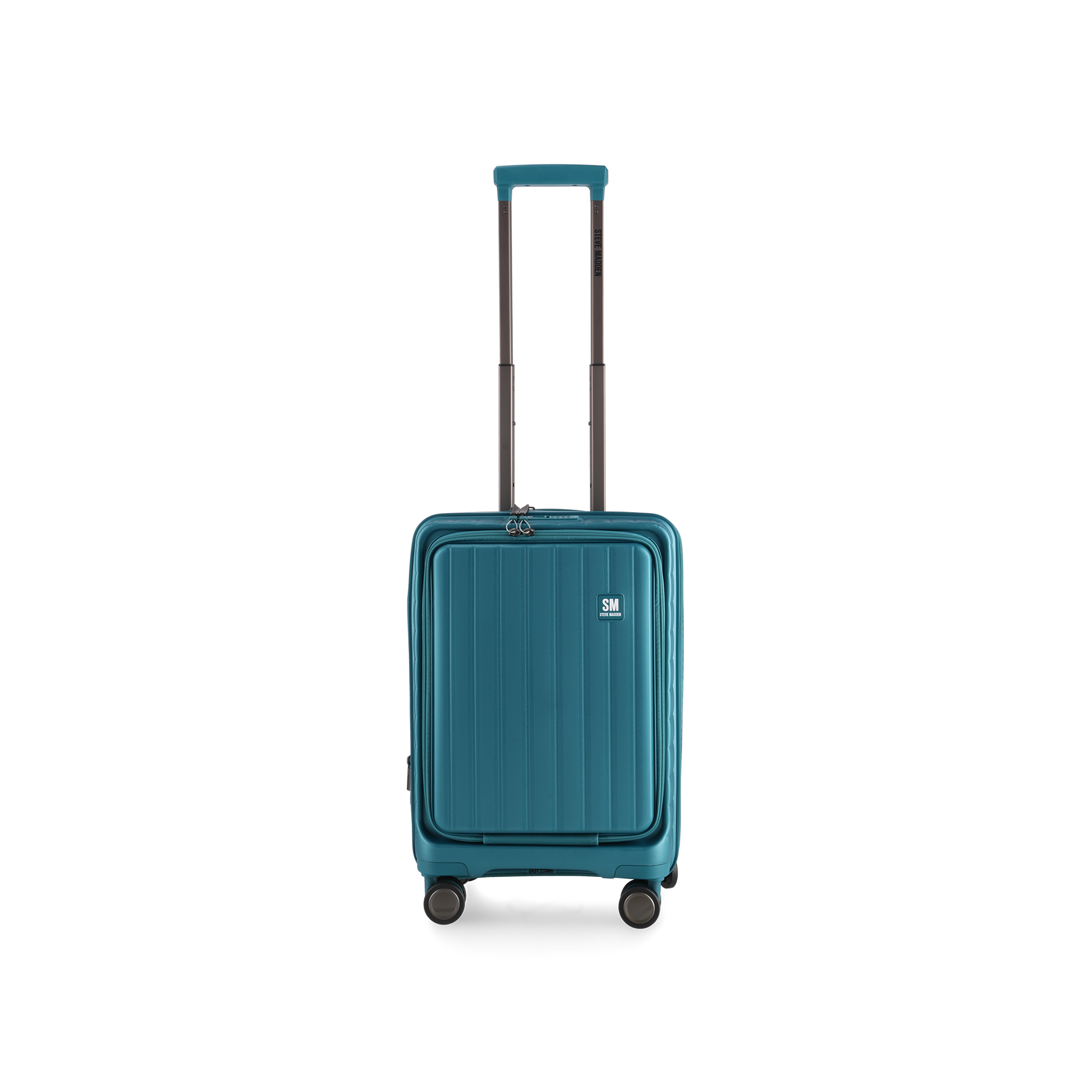MANHATTAN JET SET TEAL BLUE LUGGAGE SET OF 3 TRAVEL CASES