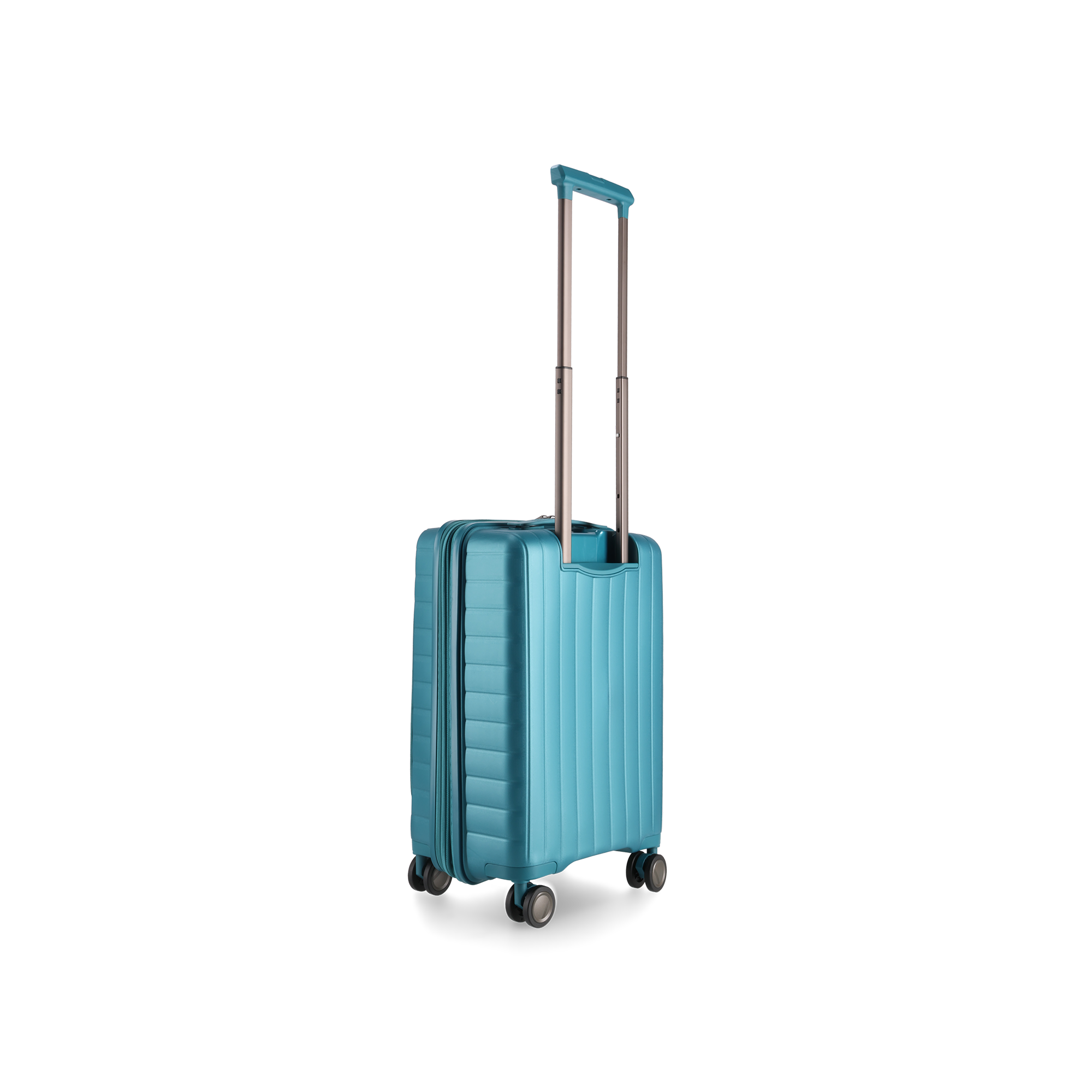 MANHATTAN JET SET TEAL BLUE LUGGAGE SET OF 3 TRAVEL CASES