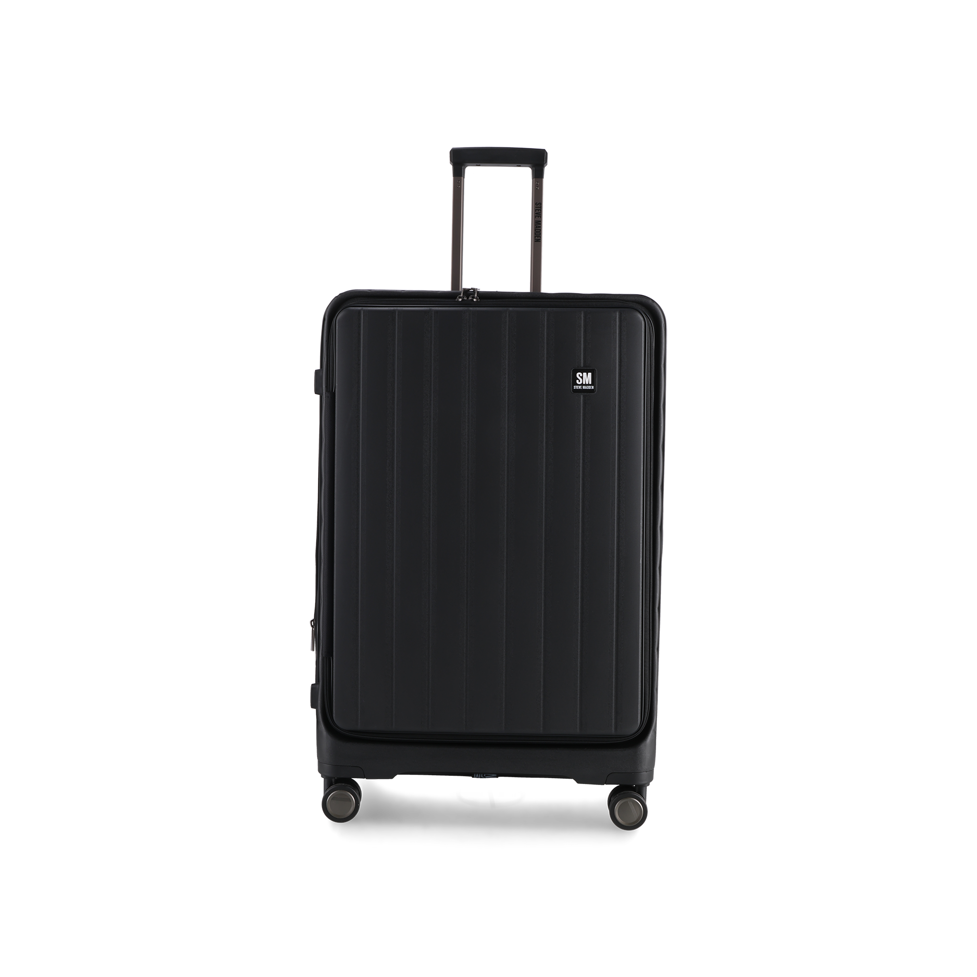 MANHATTAN JET SET BLACK LUGGAGE SET OF 3 TRAVEL CASES