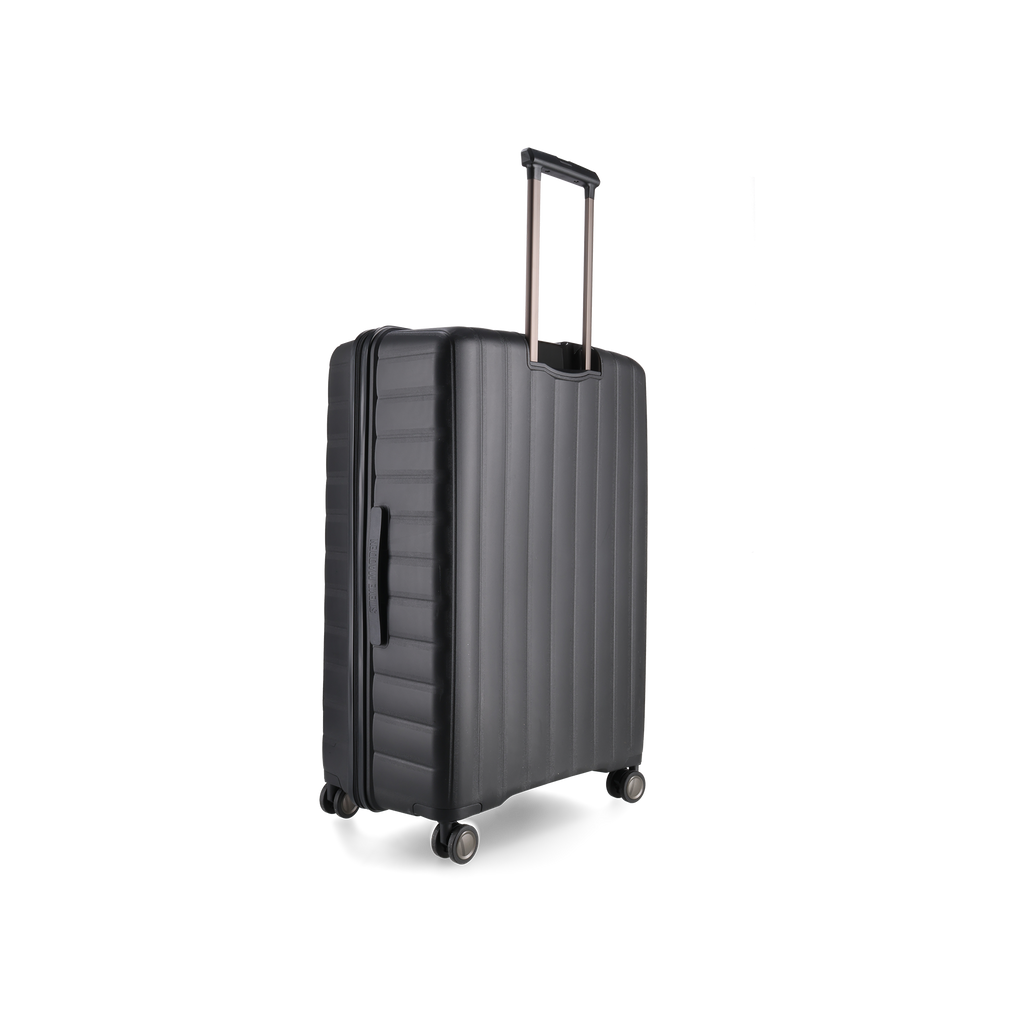 MANHATTAN JET SET BLACK LUGGAGE SET OF 3 TRAVEL CASES