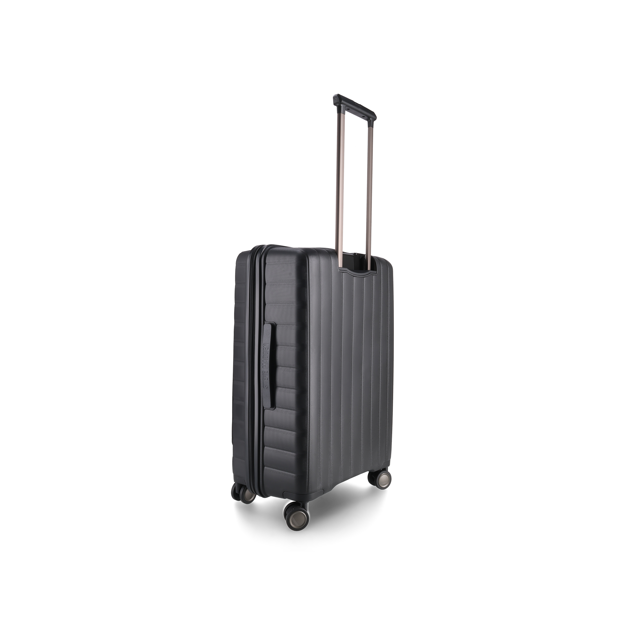 MANHATTAN JET SET BLACK LUGGAGE SET OF 3 TRAVEL CASES