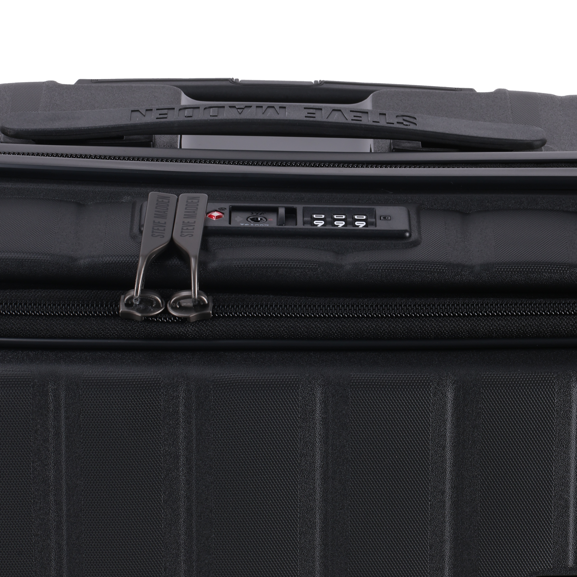 MANHATTAN JET SET BLACK LUGGAGE SET OF 3 TRAVEL CASES