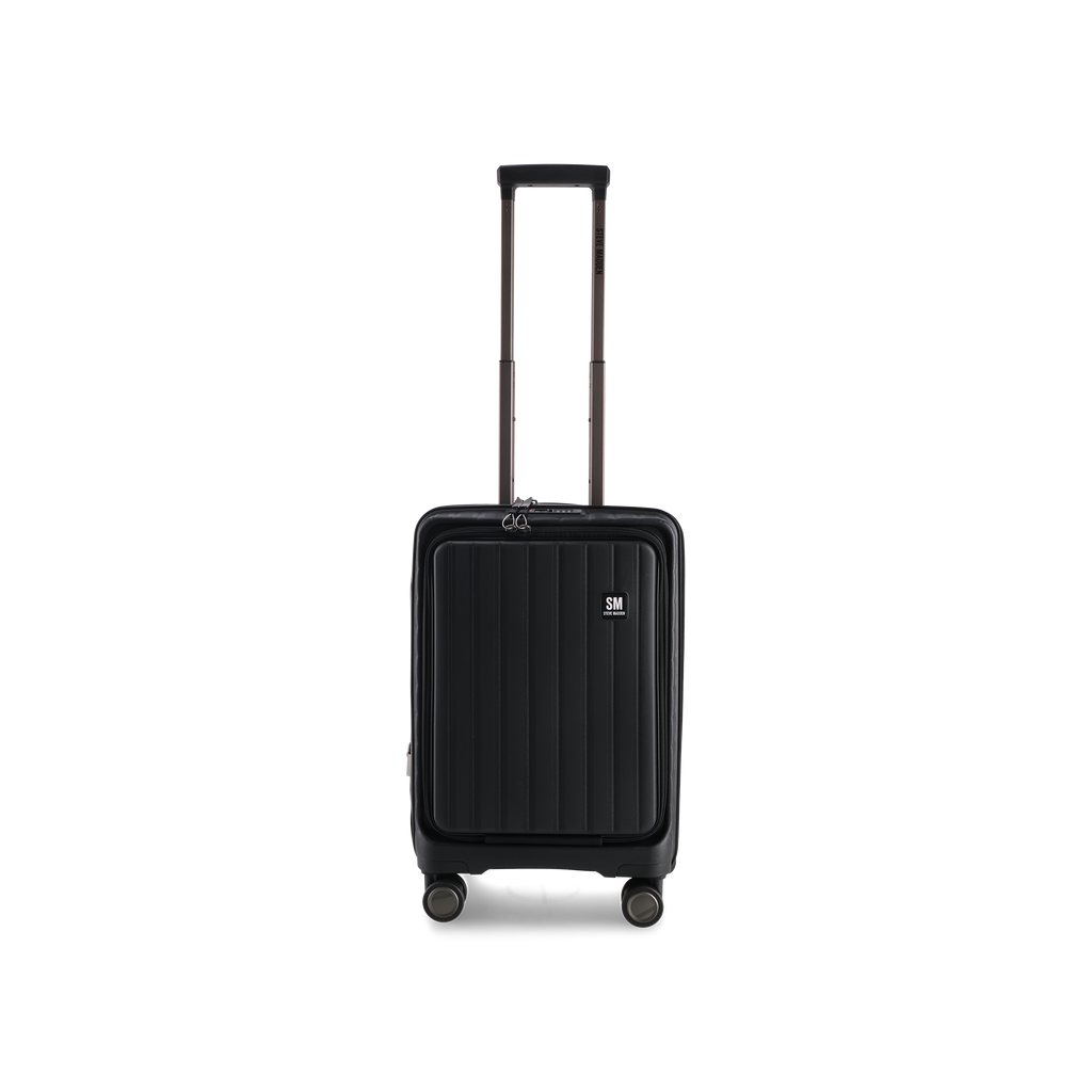 MANHATTAN JET SET BLACK LUGGAGE - CARRY ON 54cm