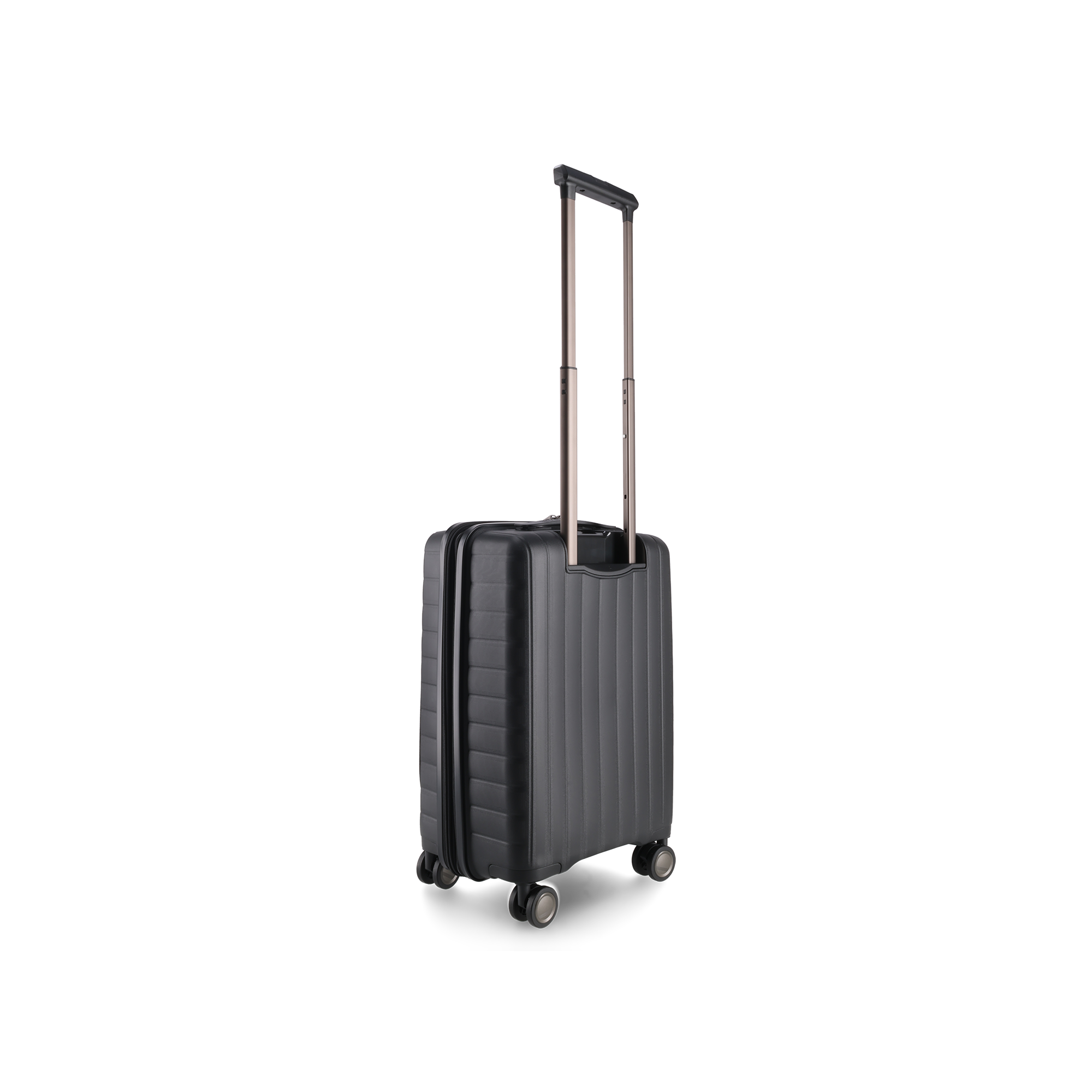 MANHATTAN JET SET BLACK LUGGAGE SET OF 3 TRAVEL CASES