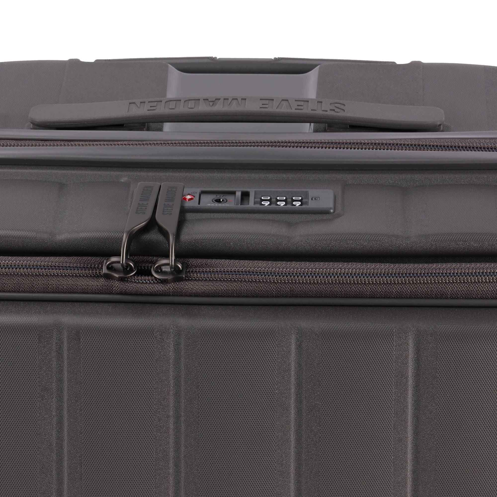MANHATTAN JET SET GREY LUGGAGE SET OF 3 TRAVEL CASES