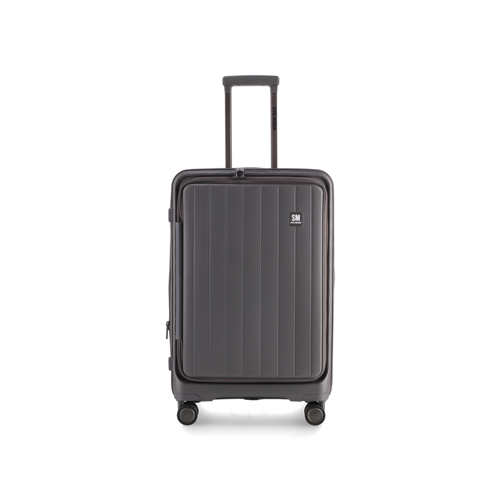 MANHATTAN SET GREY LUGGAGE - MEDIUM 64cm