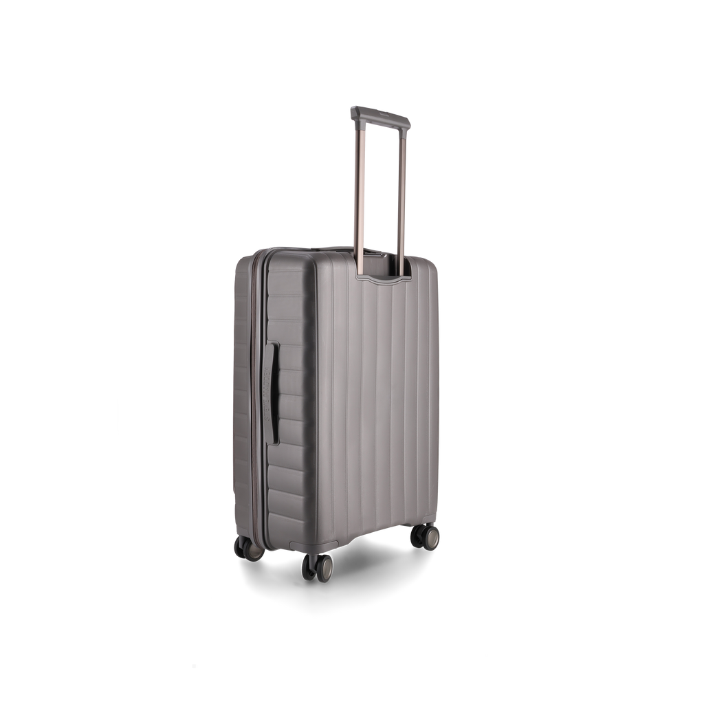 MANHATTAN JET SET GREY LUGGAGE SET OF 3 TRAVEL CASES