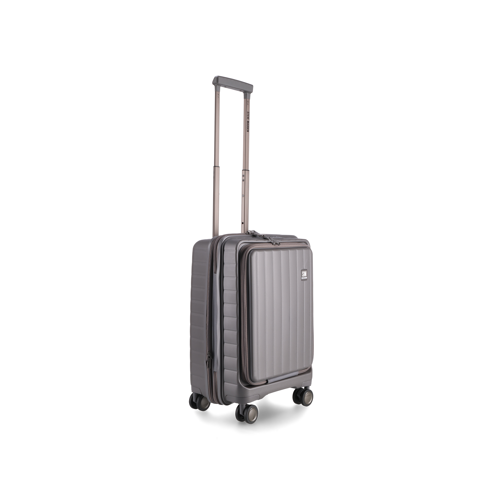MANHATTAN JET SET GREY LUGGAGE SET OF 3 TRAVEL CASES